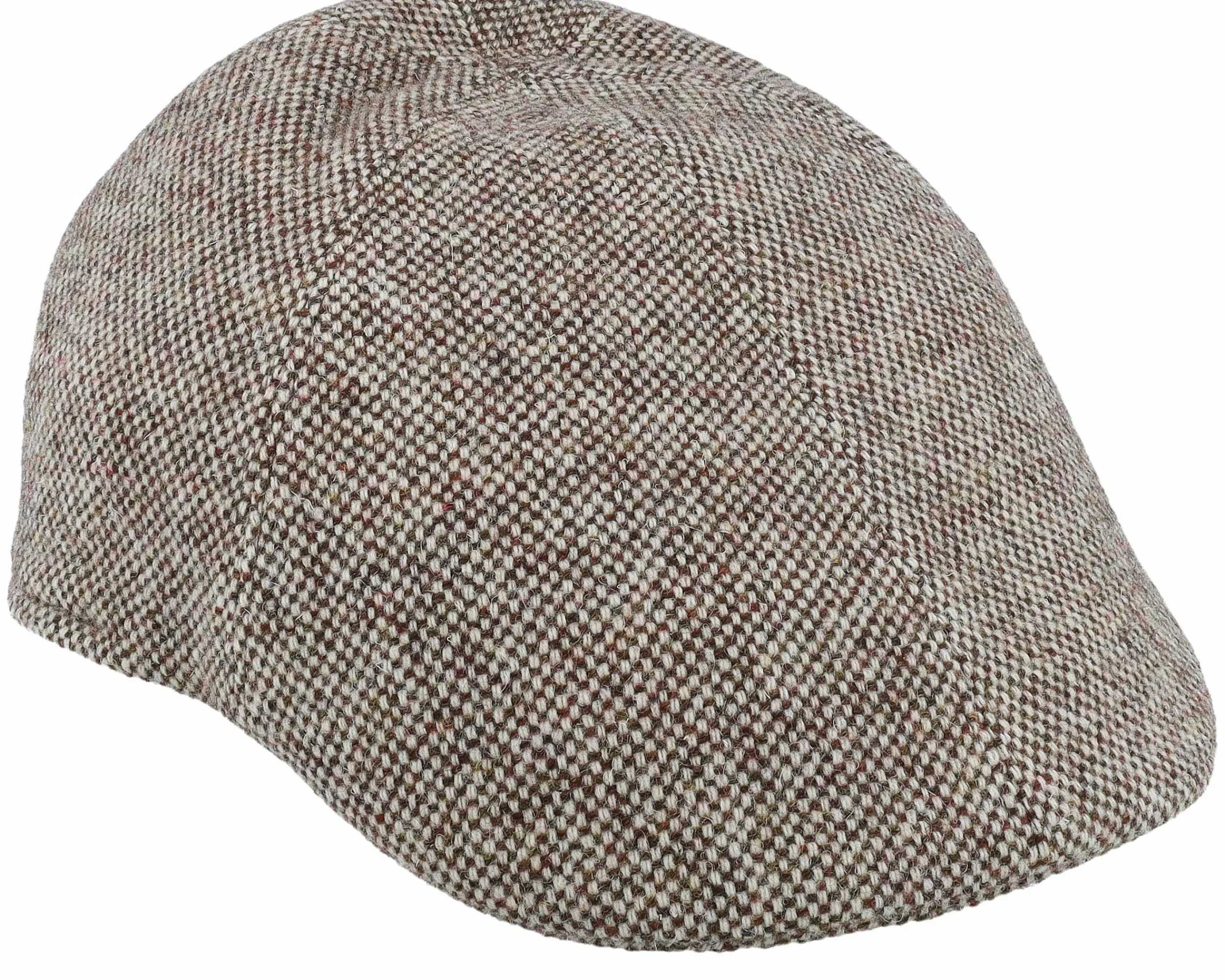 Mayser Paddy Tweed Beige Flat Cap - -Unisex Flat Caps