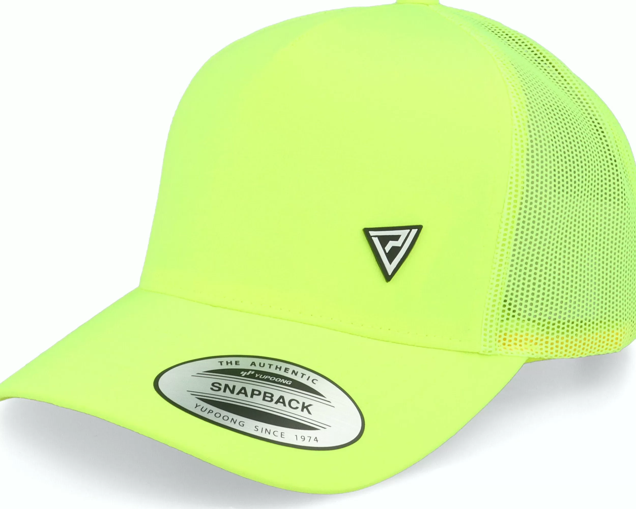 Padelville Padel Headwear White Rubber Neon Trucker - -Unisex Trucker