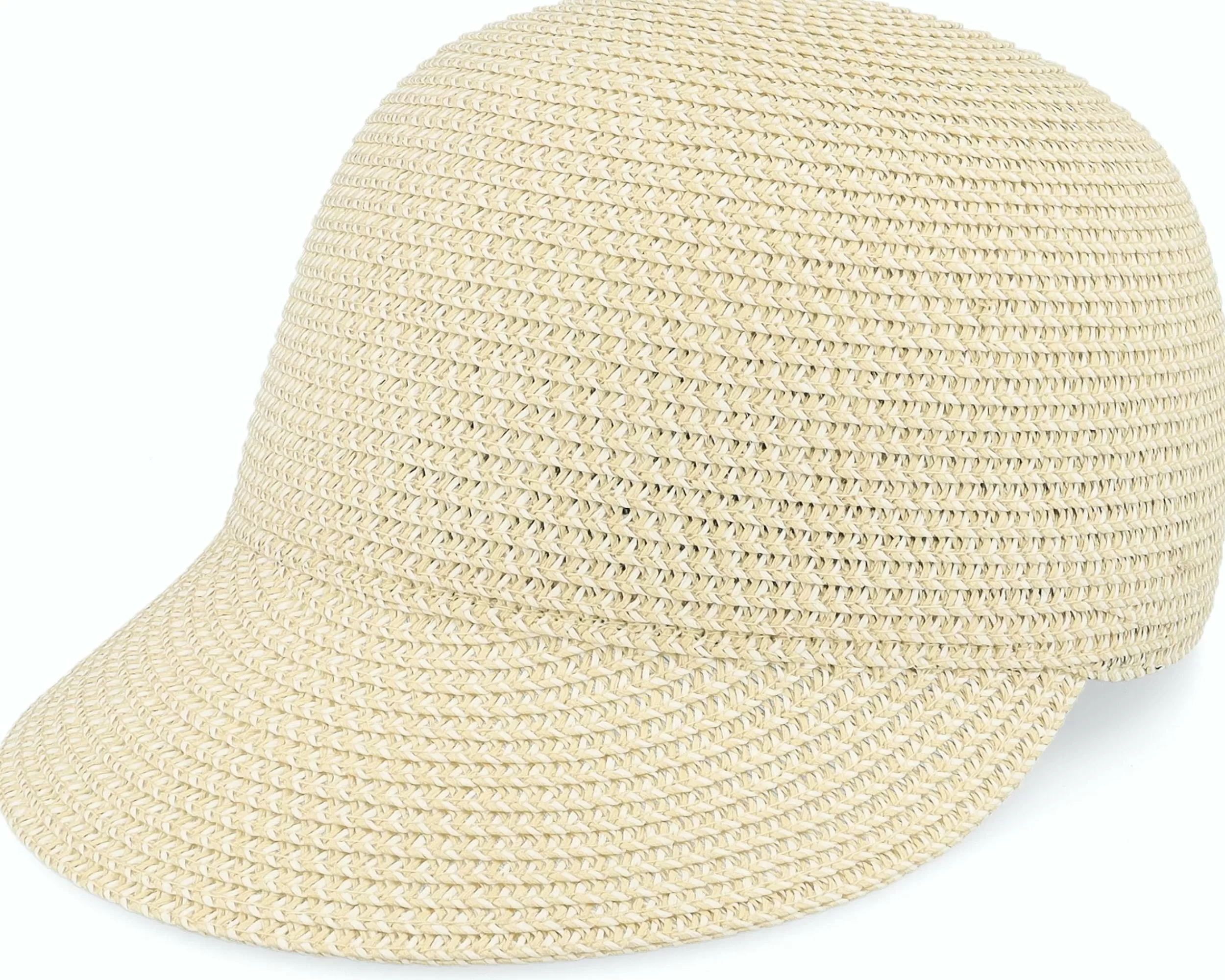 Seeberger Paper Mix Braid Cap Linen/Linen Fitted - -Unisex Fitted