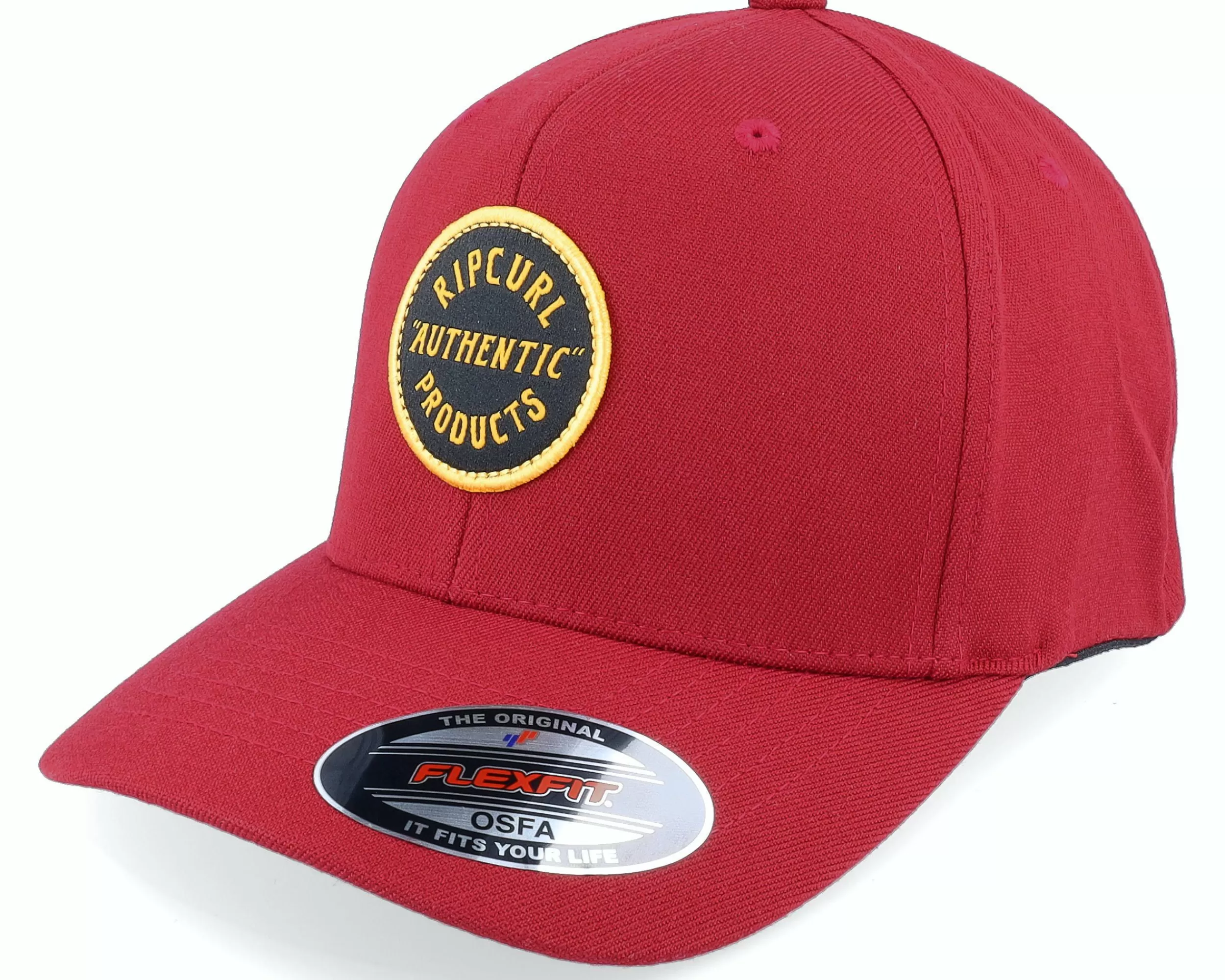 Rip Curl Passage Cap Red Flexfit - -Unisex Flexfit