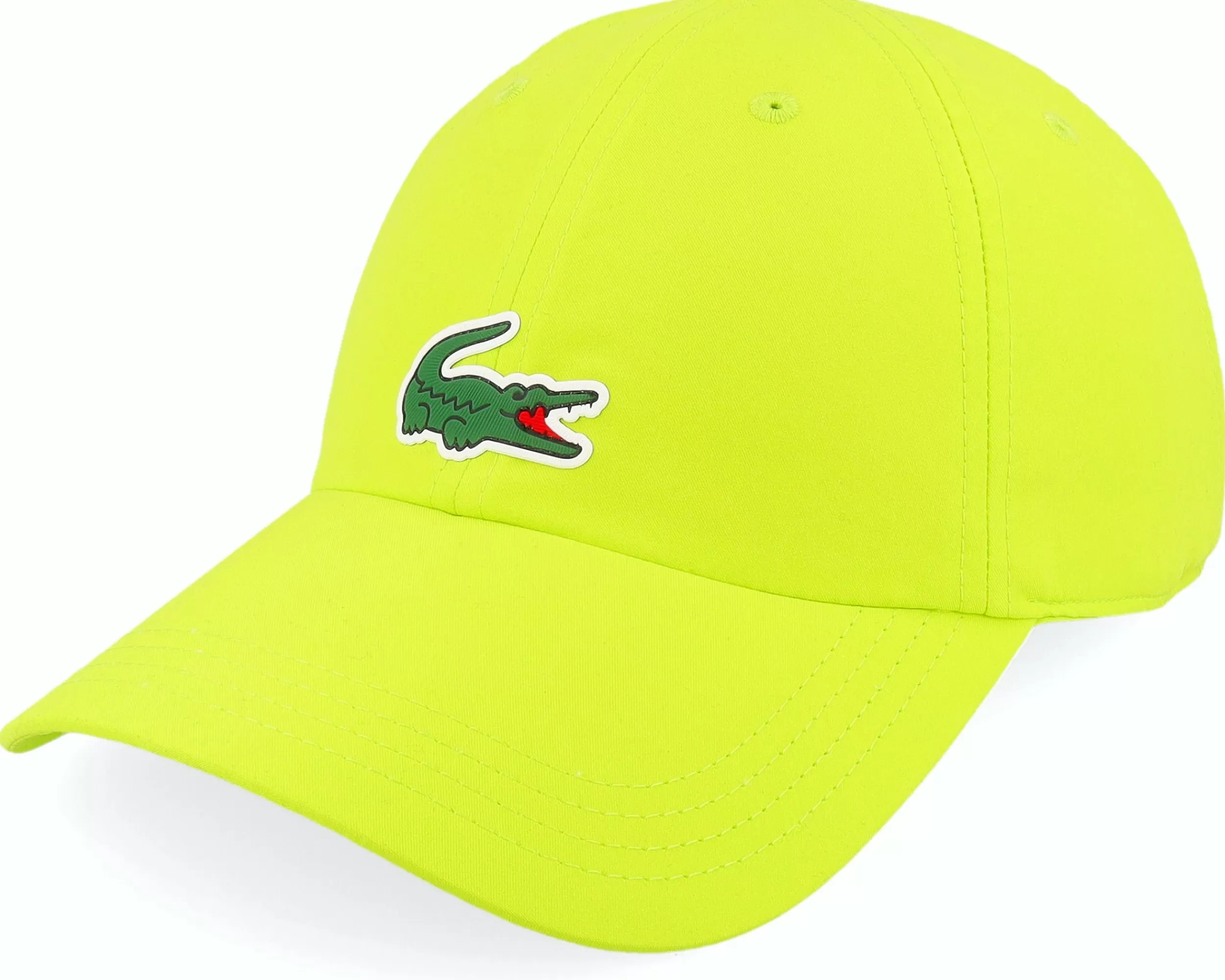 Lacoste Patch Logo Jaune Neon Yellow Dad Cap - -Unisex Dad Cap