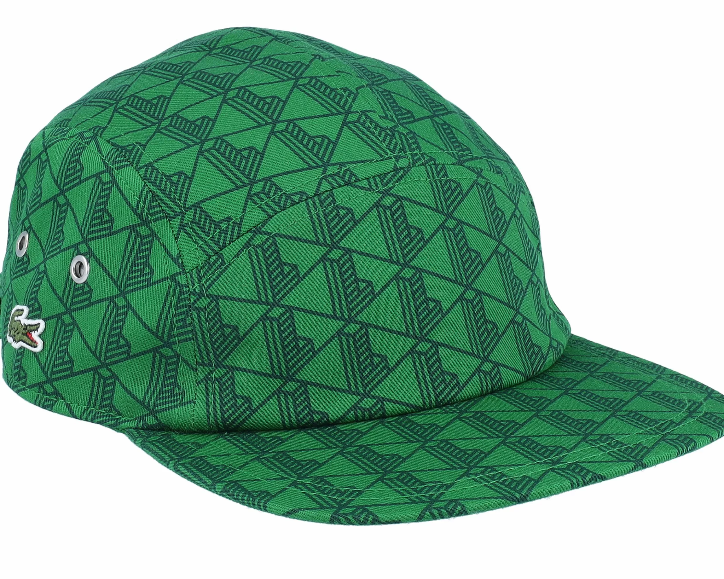 Lacoste Pattern Green 5-Panel - -Unisex 5-Panel