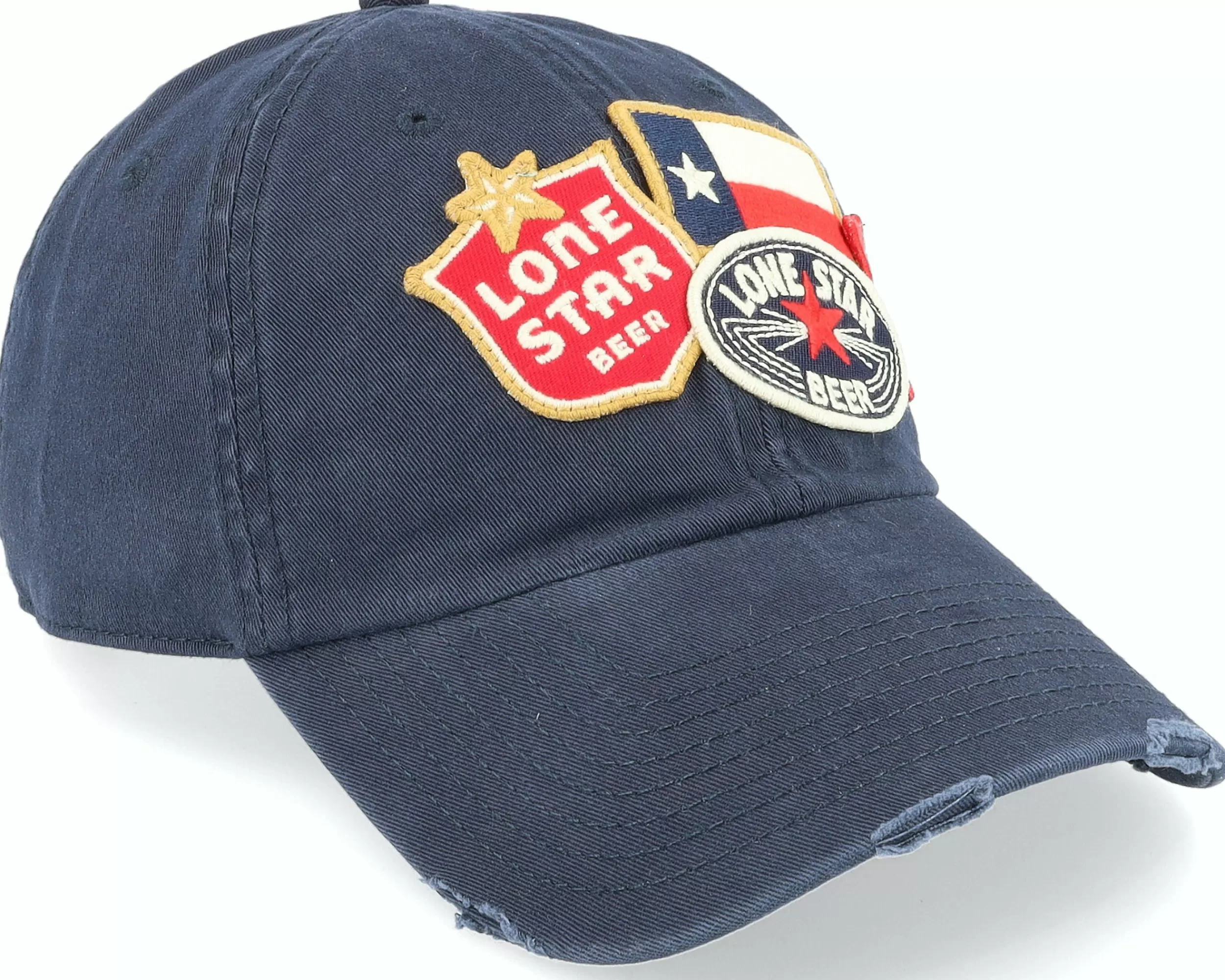 American Needle Pbr Lone Star Iconic Navy Dad Cap - -Unisex Dad Cap