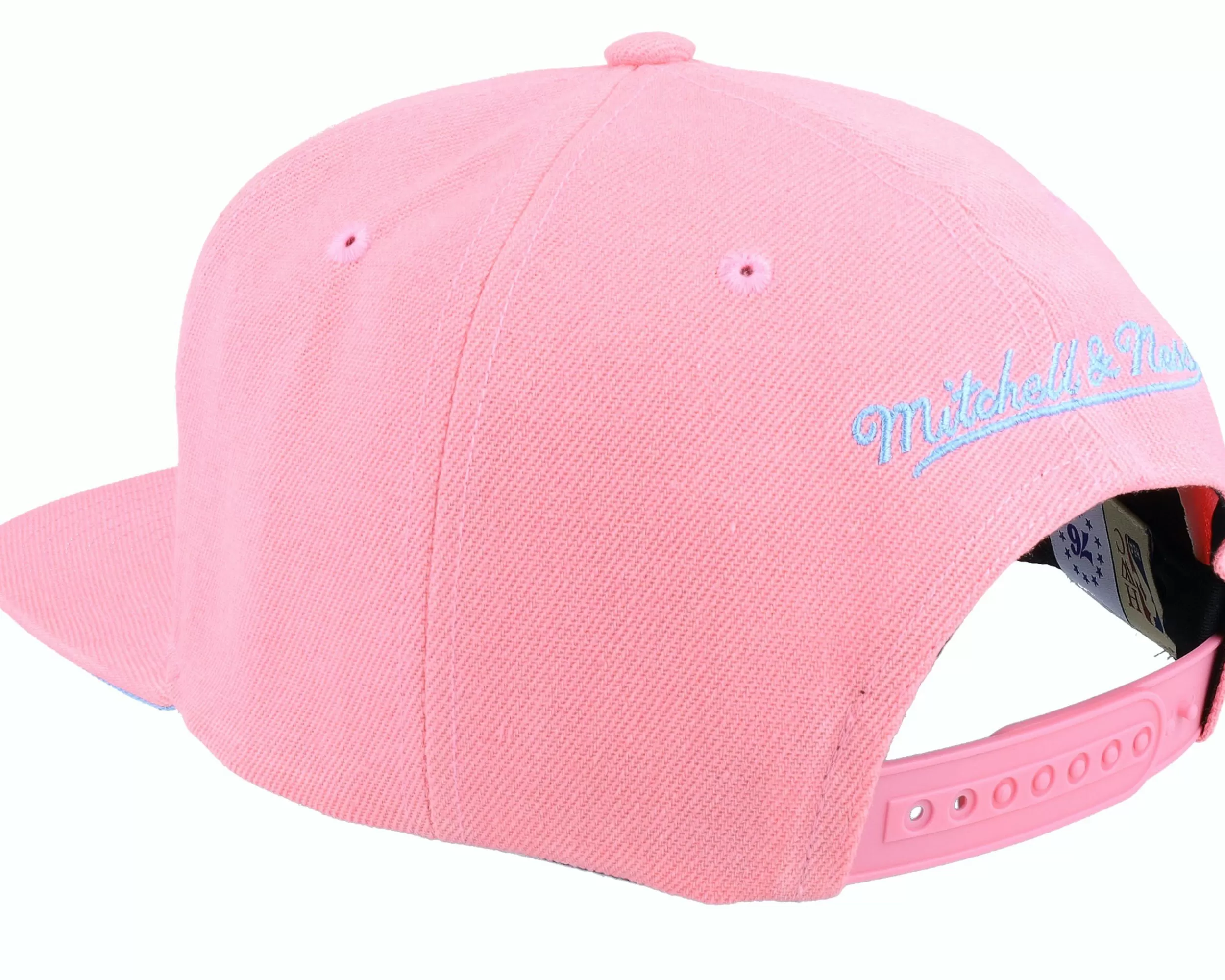 Mitchell & Ness Philadelphia 76Ers Pastel Hwc Light Pink Snapback - -Unisex Snapback