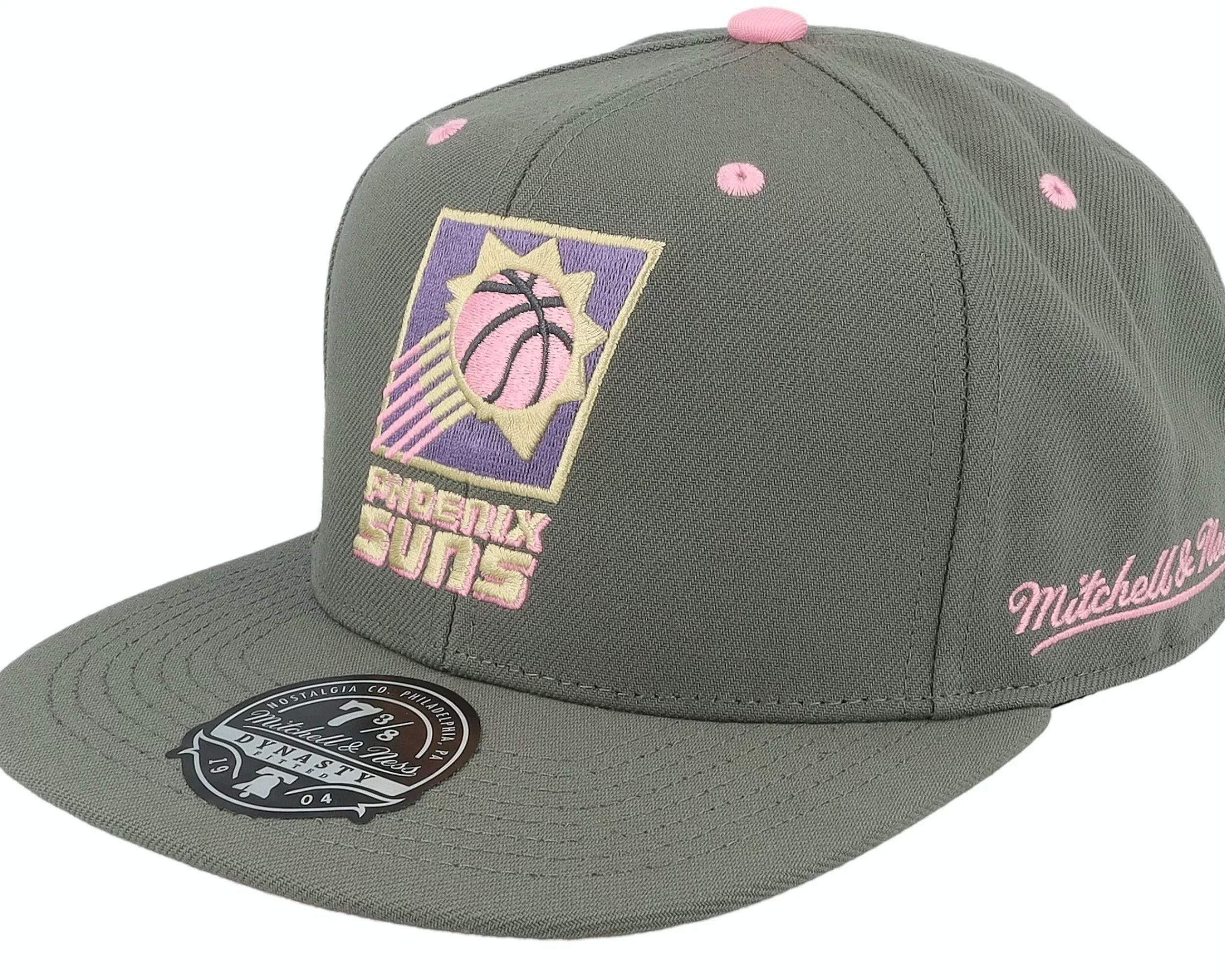 Mitchell & Ness Phoenix Suns Lavender Dreams Hwc Grey Fitted - -Unisex Fitted