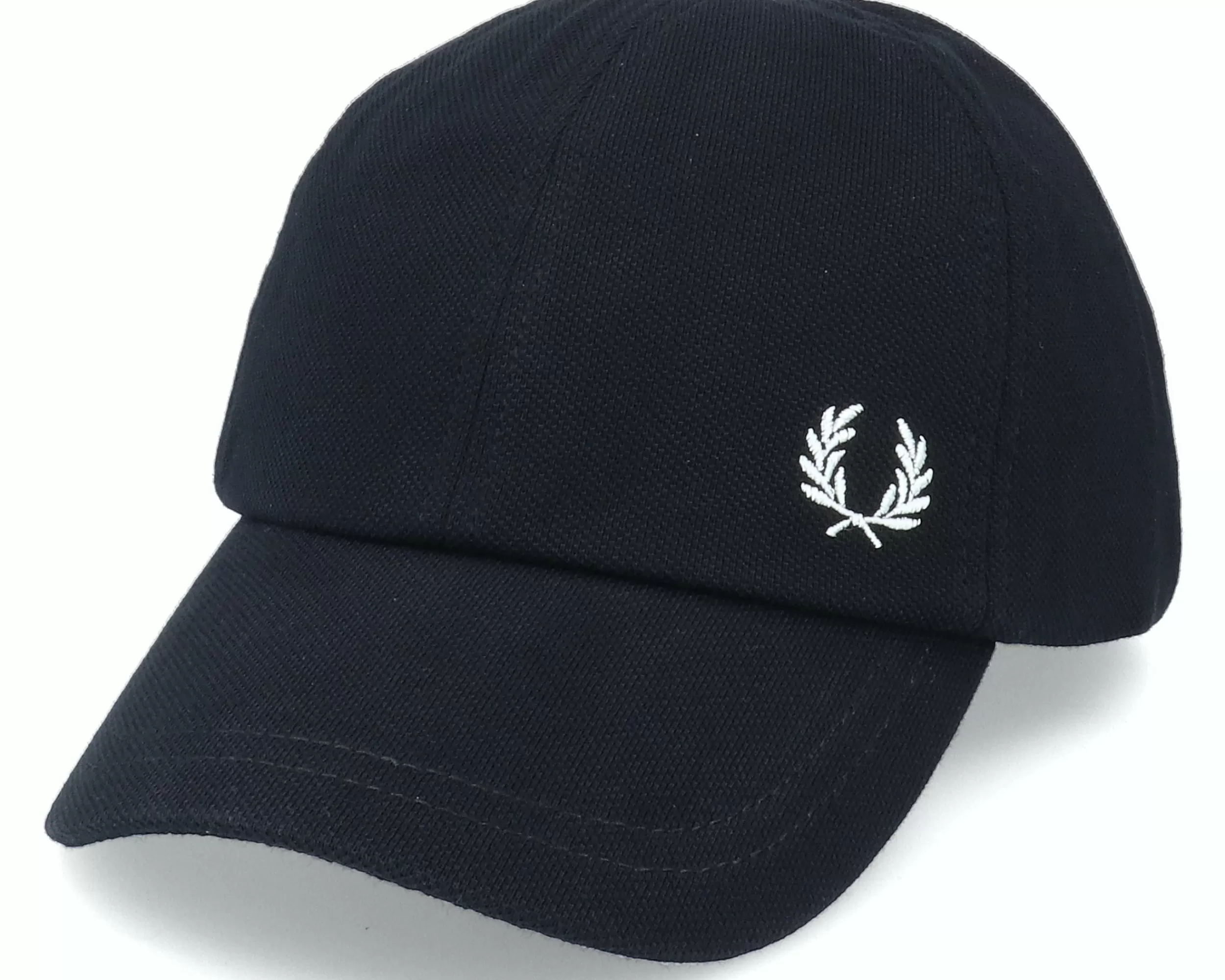 Fred Perry Pique Classic Black Dad Cap - -Unisex Dad Cap