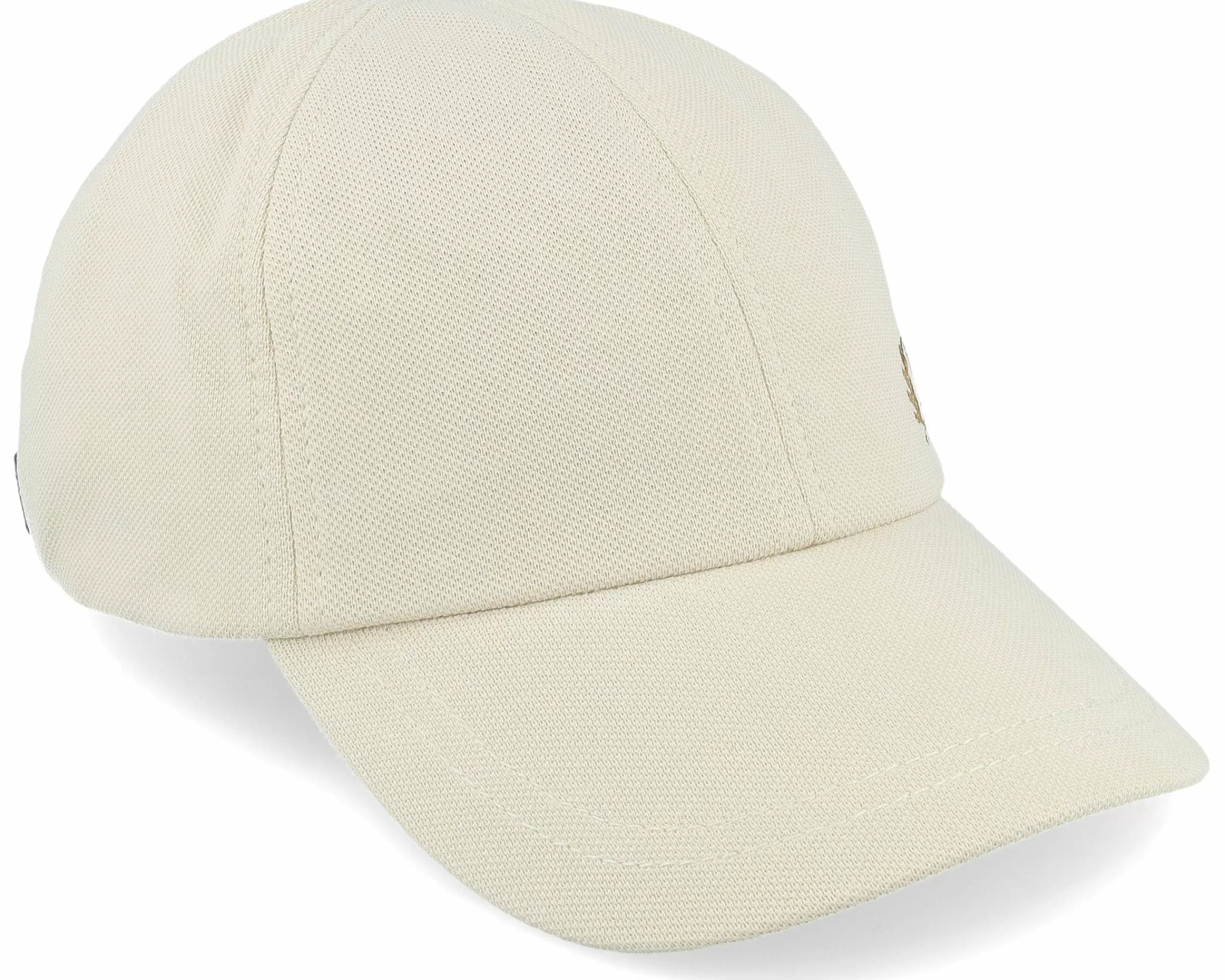 Fred Perry Pique Classic Cap T03 Oatmeal/Dark Caramel Dad Cap - -Unisex Dad Cap