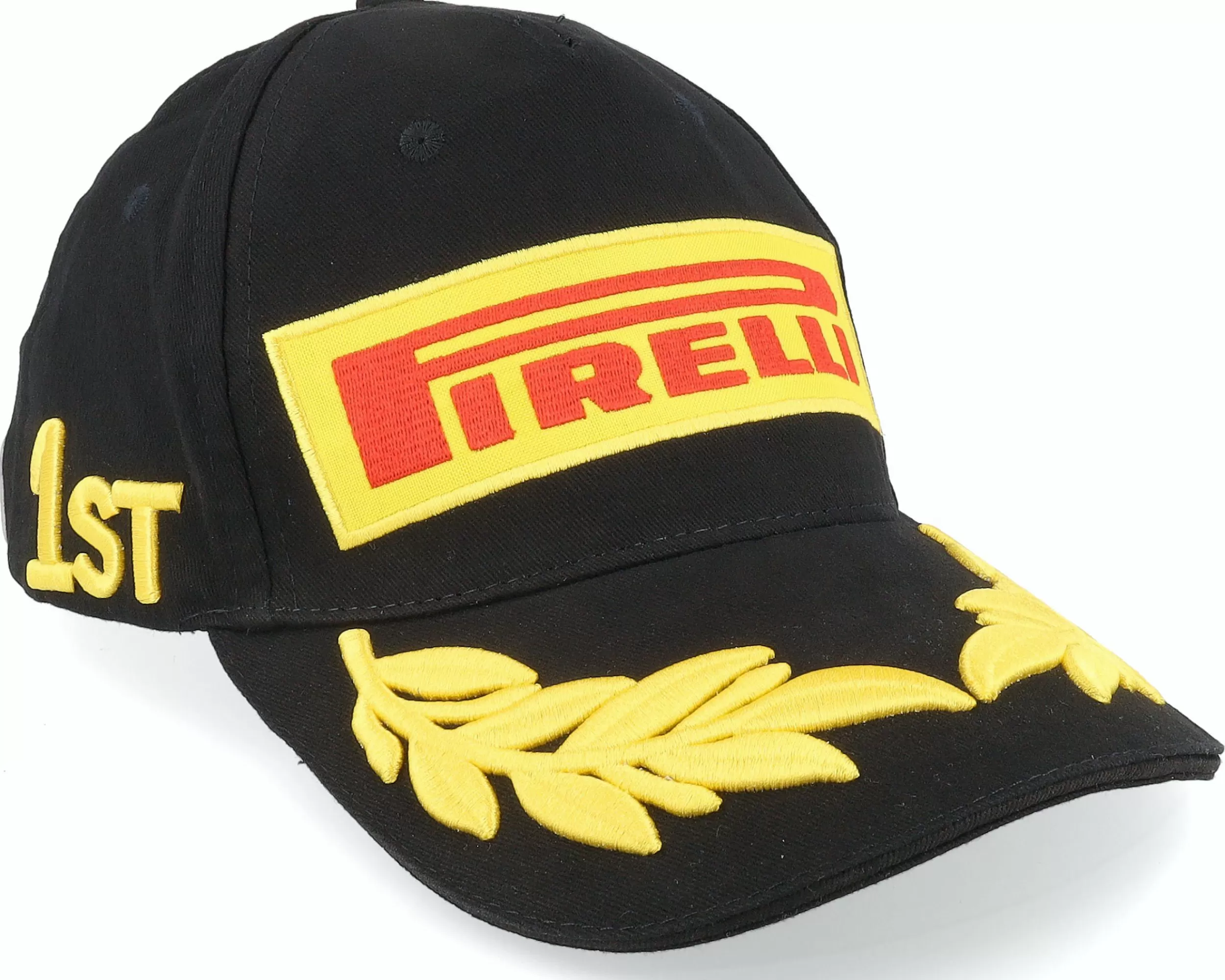 Formula One Pirelli Logo Podium Black Adjustable - -Unisex Adjustable