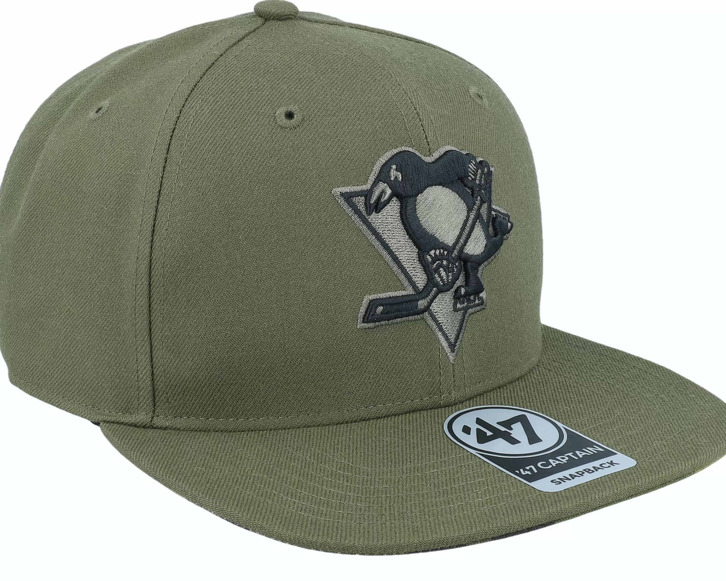 47 Brand Pittsburgh Penguins Nhl Camo '47 Cap Sandalwood Snapback - -Unisex Snapback