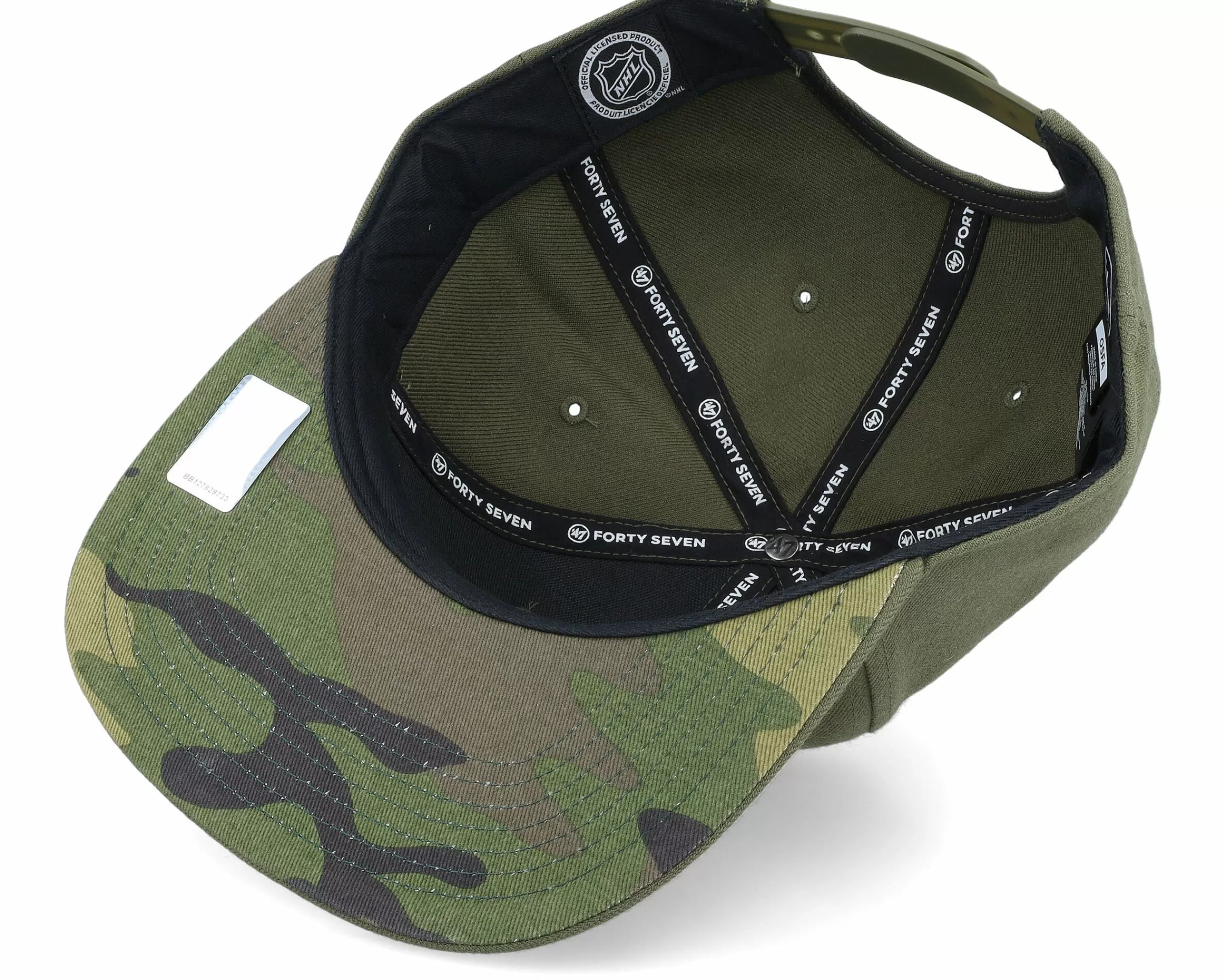 47 Brand Pittsburgh Penguins Nhl Camo '47 Cap Sandalwood Snapback - -Unisex Snapback