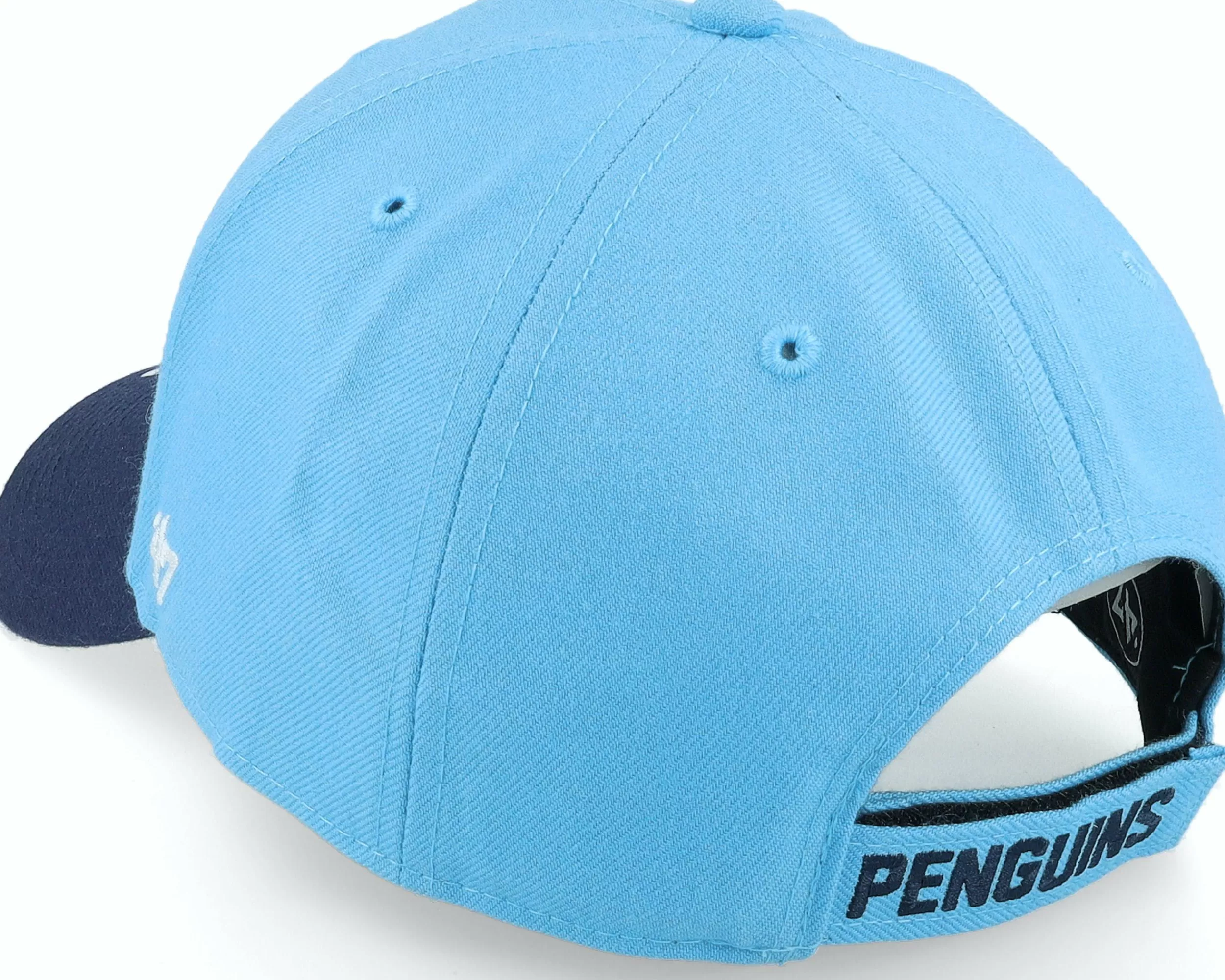 47 Brand Pittsburgh Penguins Two Tone Mvp Columbus Blue/Navy Adjustable - -Unisex Adjustable