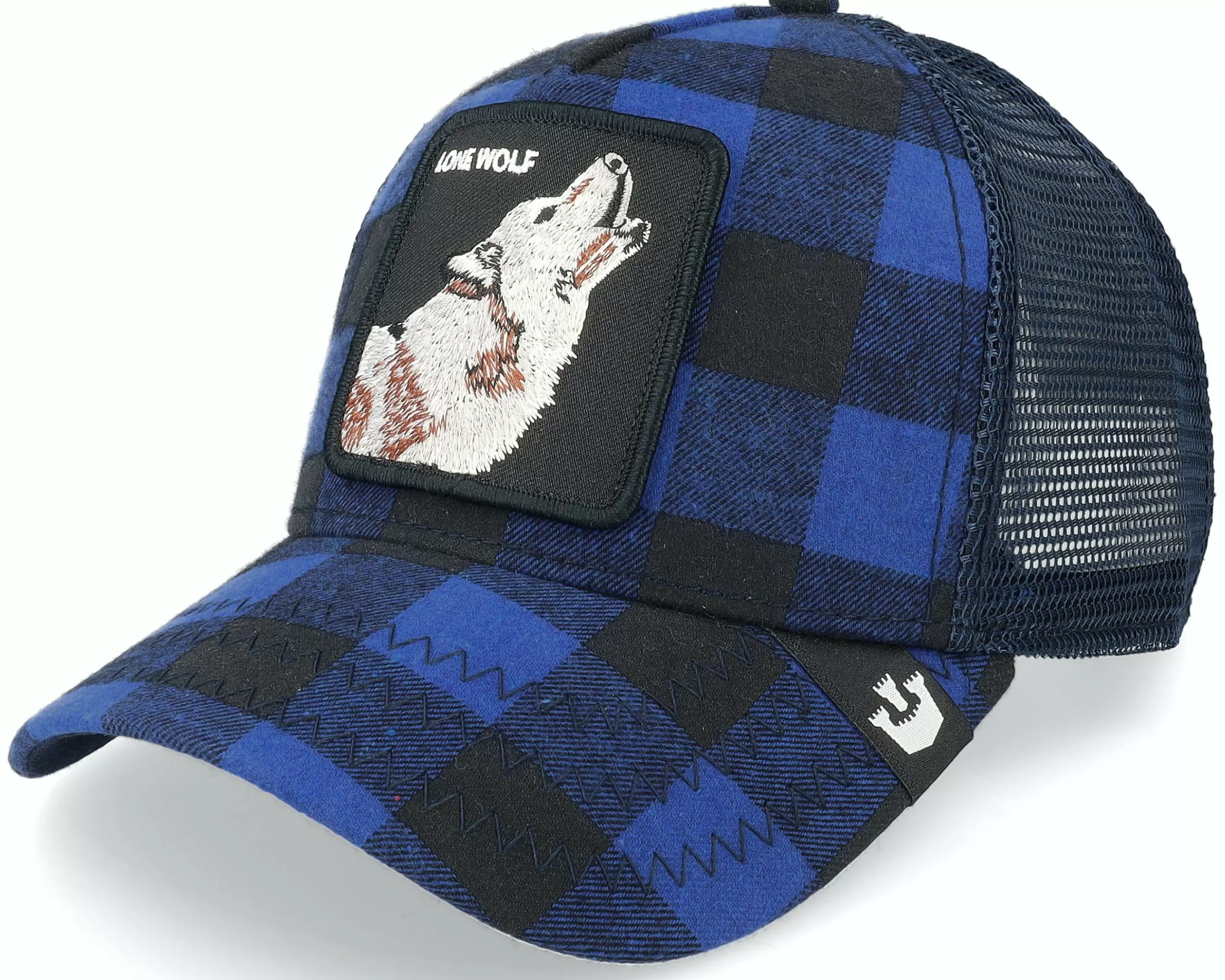 Goorin Bros. Plaid Code Blue Trucker - -Unisex Trucker