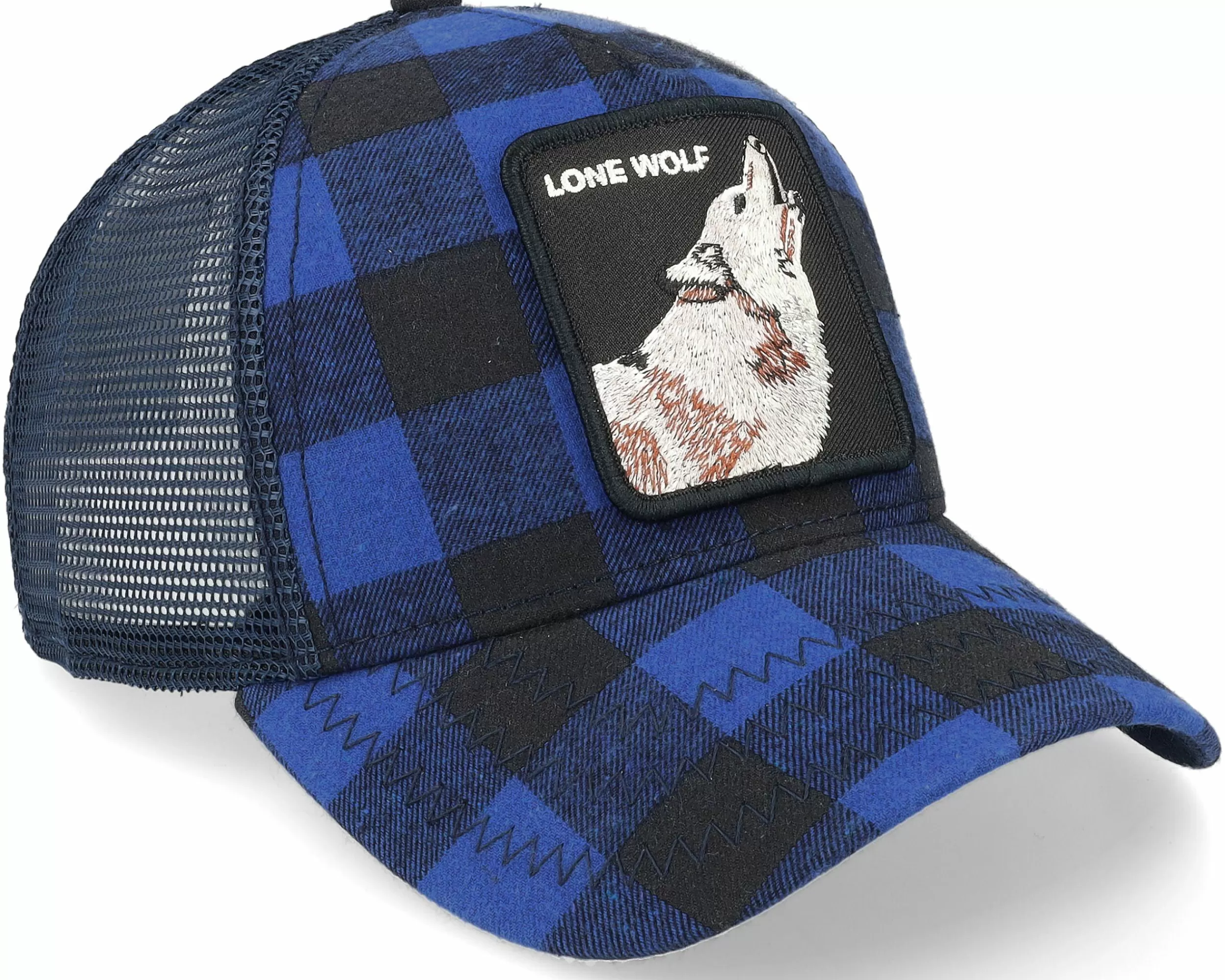 Goorin Bros. Plaid Code Blue Trucker - -Unisex Trucker