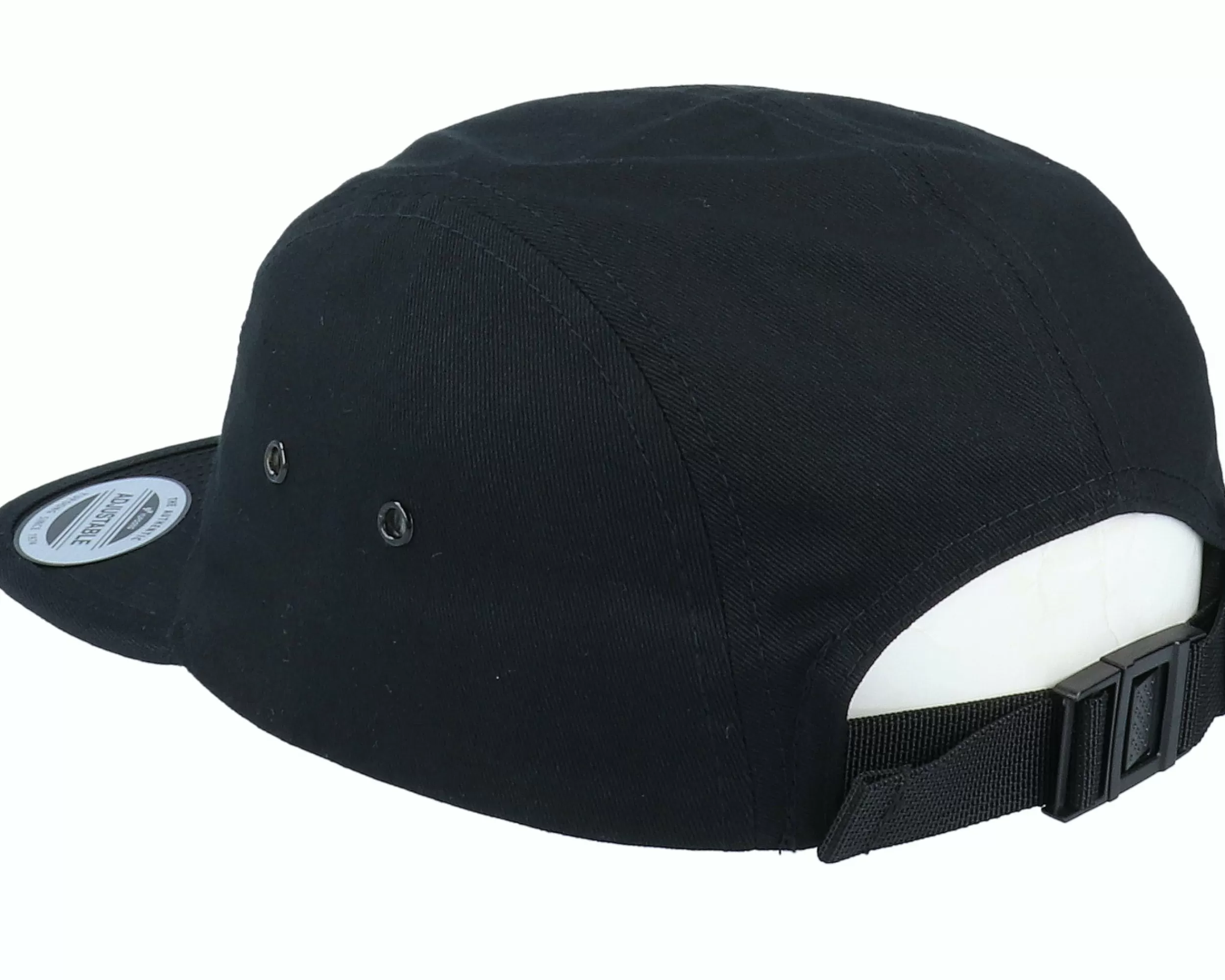 Iconic Planet Earth Black 5-Panel - -Unisex 5-Panel