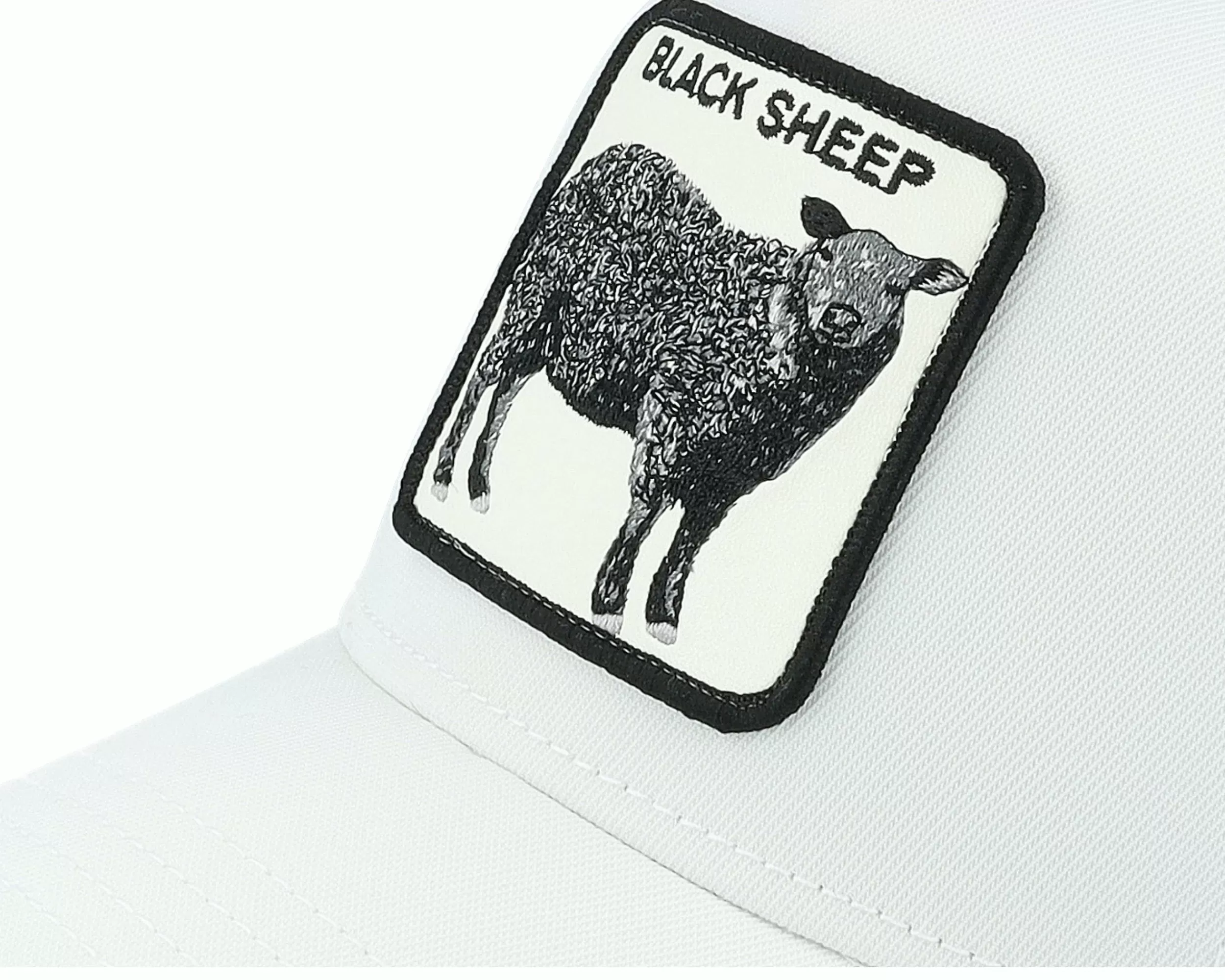 Goorin Bros. Platinum Sheep Core White Trucker - -Unisex Trucker