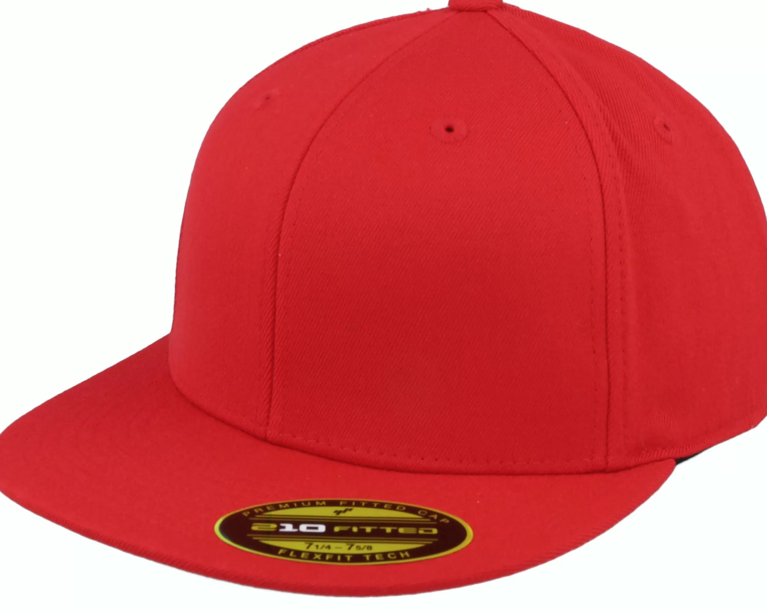 Flexfit Premium 210 2-Tone Red Fitted - -Unisex Fitted