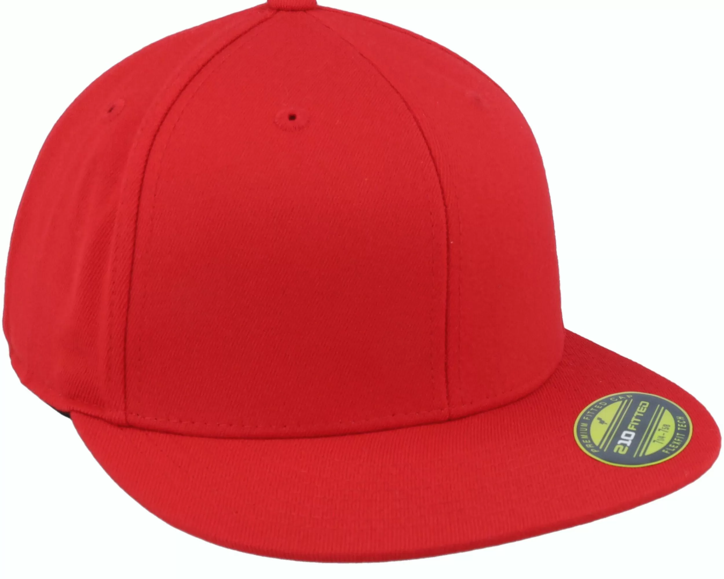 Flexfit Premium 210 2-Tone Red Fitted - -Unisex Fitted