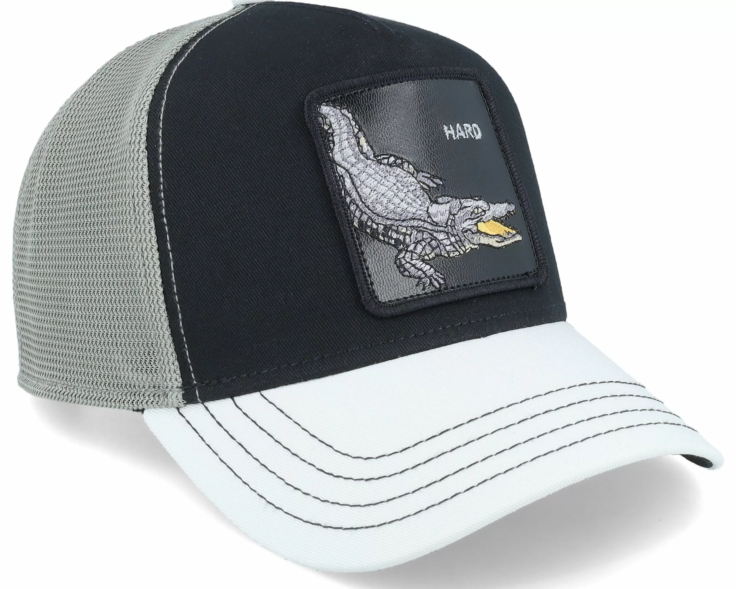 Goorin Bros. Premium Alligator Black Trucker - -Unisex Trucker