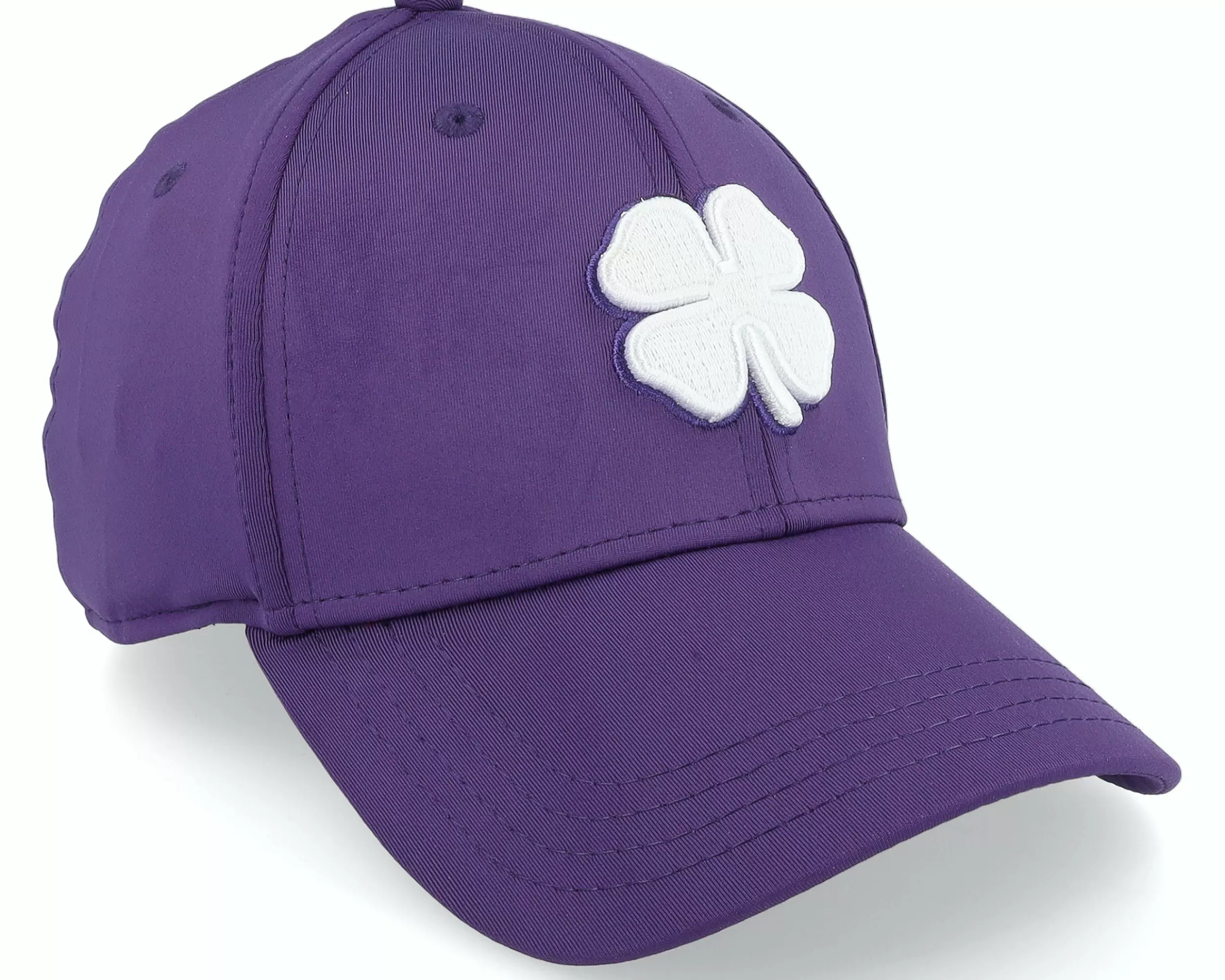 Black Clover Premium Clover 107 Purple/White Clover Flexfit - -Unisex Flexfit