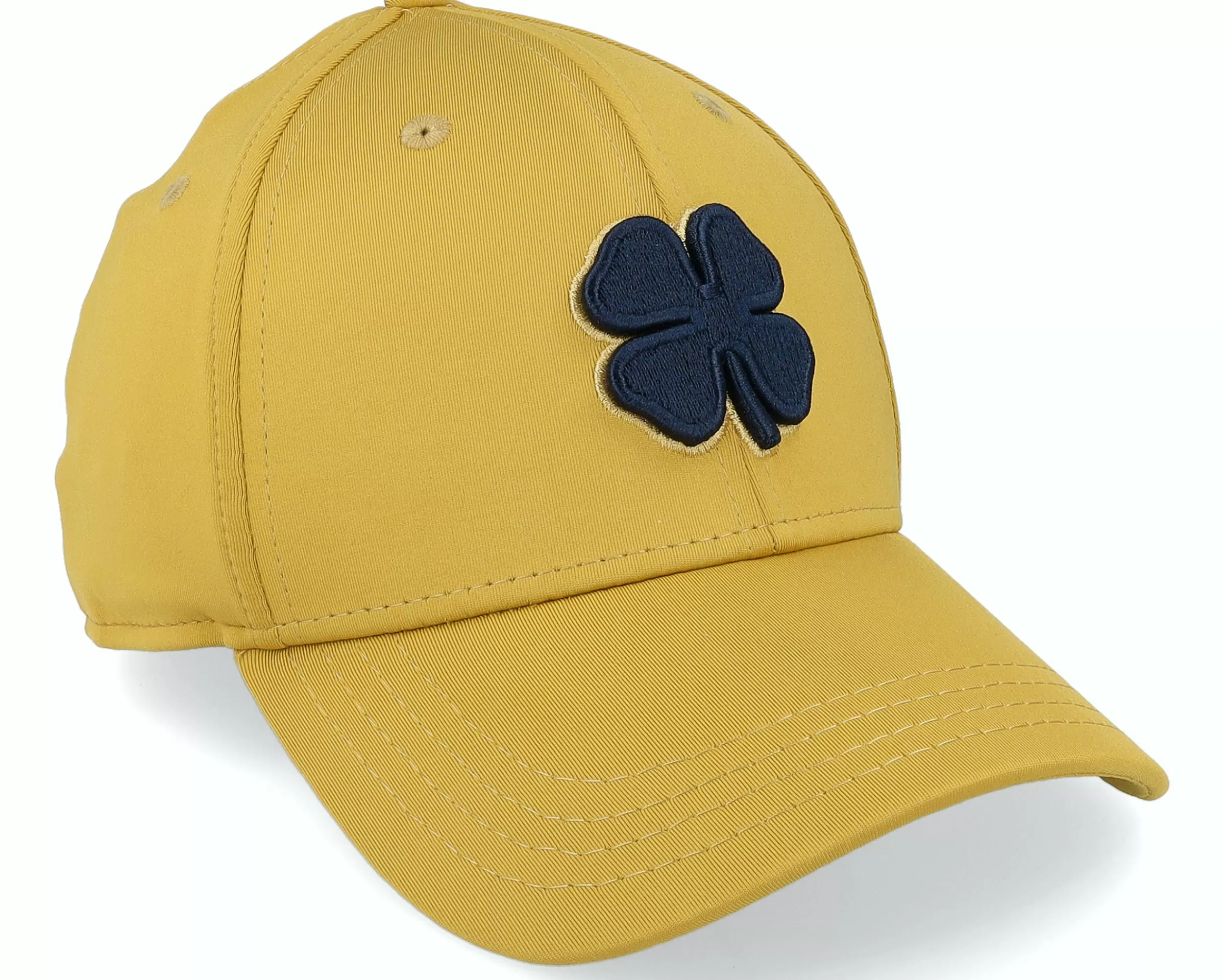 Black Clover Premium Clover 114 Inca Gold/Navy Clover Flexfit - -Unisex Flexfit