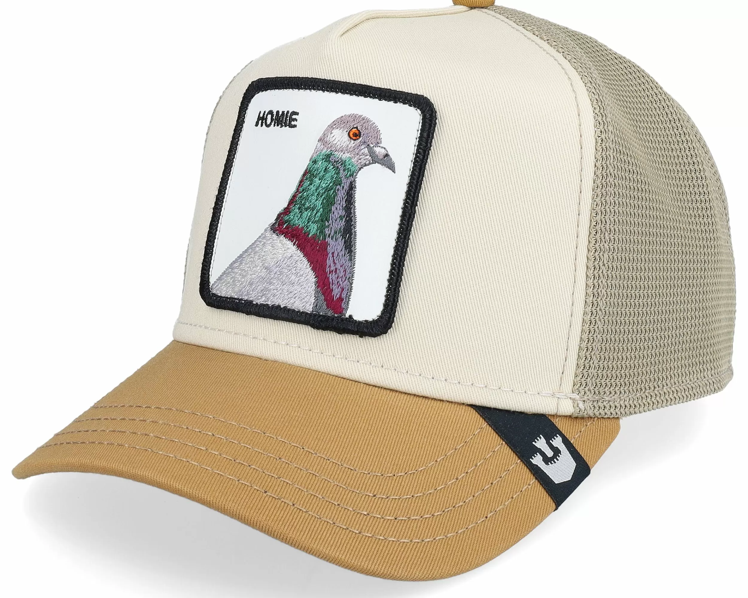 Goorin Bros. Premium Pigeon Khaki Trucker - -Unisex Trucker