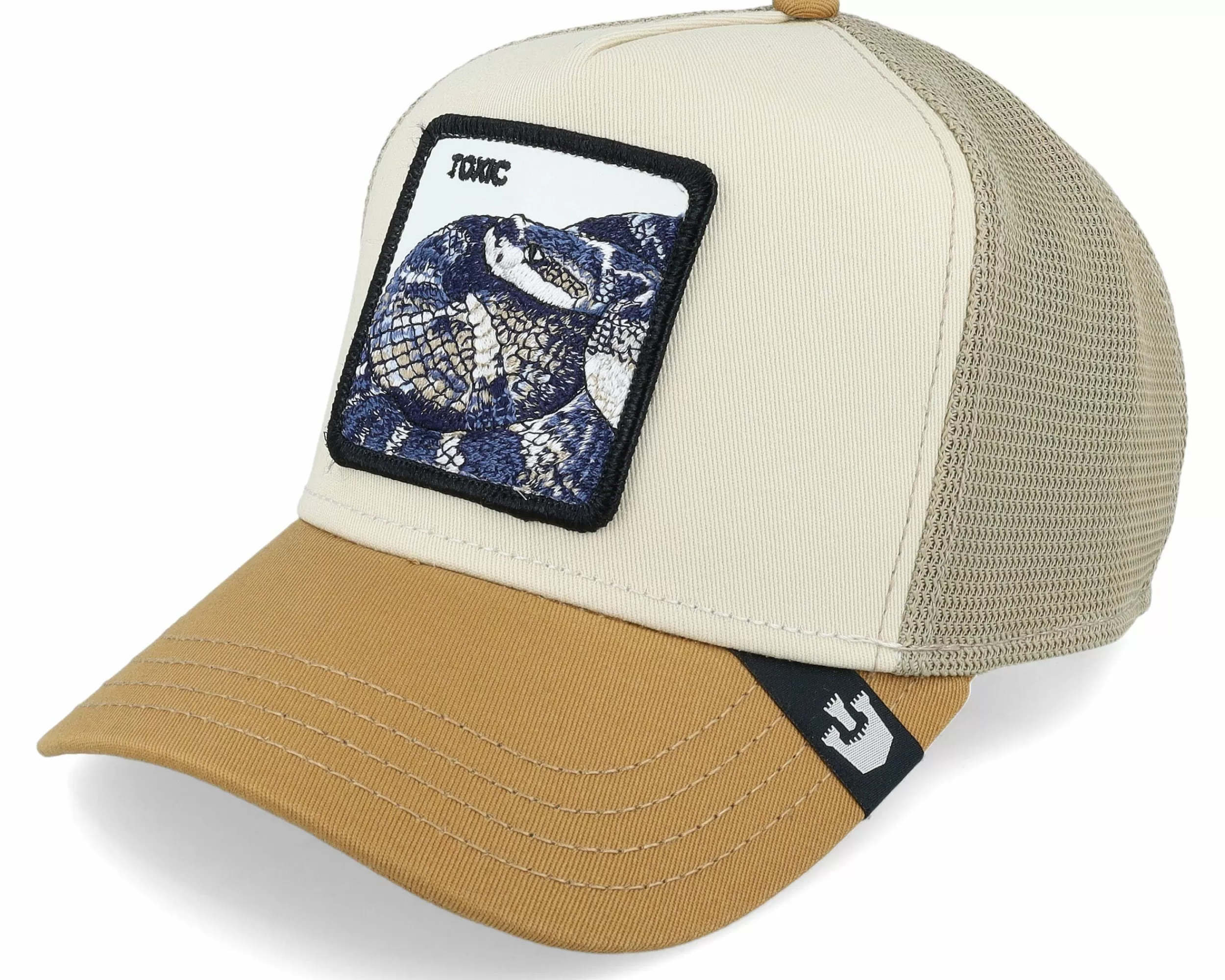 Goorin Bros. Premium Snake Khaki Trucker - -Unisex Trucker