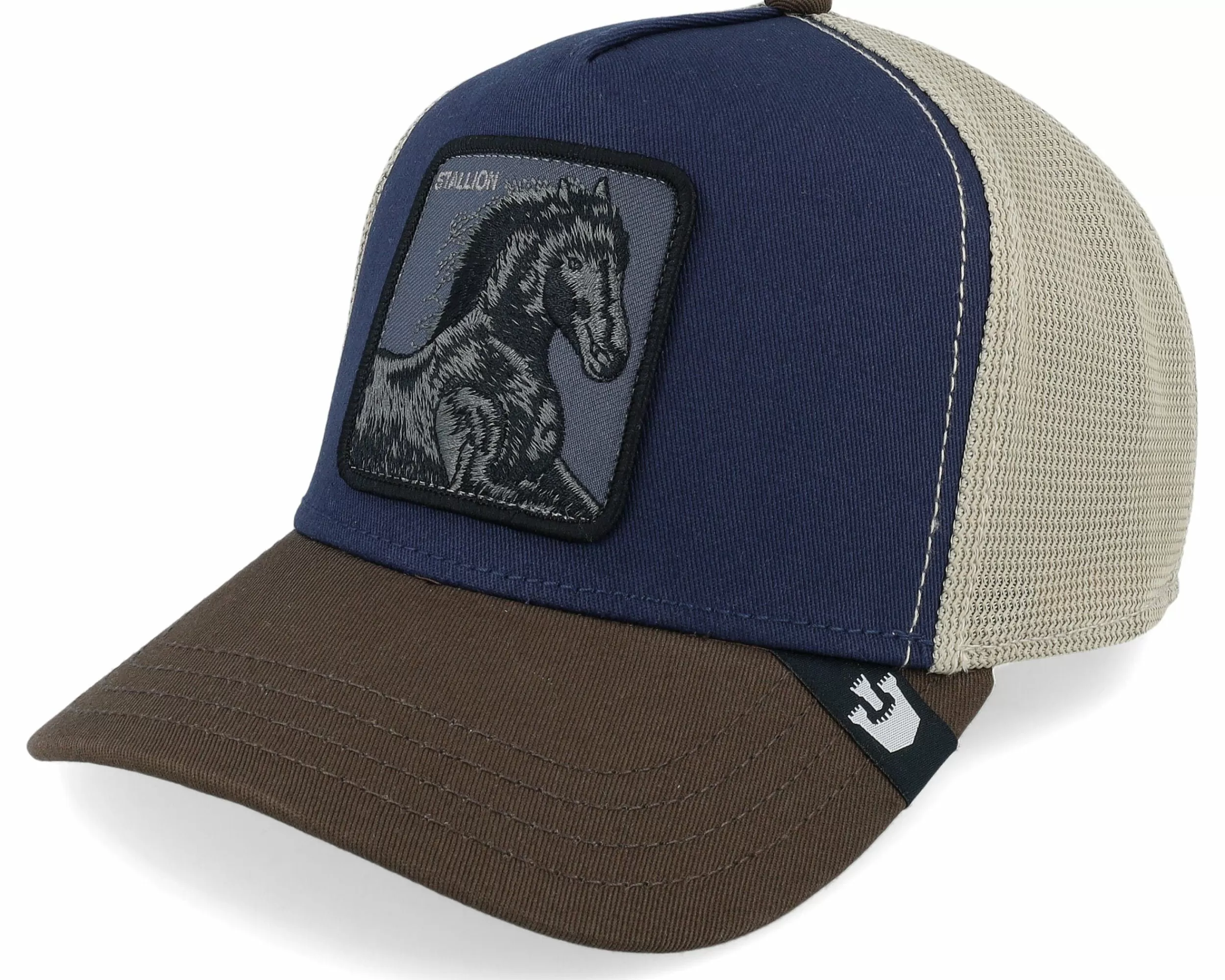 Goorin Bros. Premium Stallion Navy Trucker - -Unisex Trucker