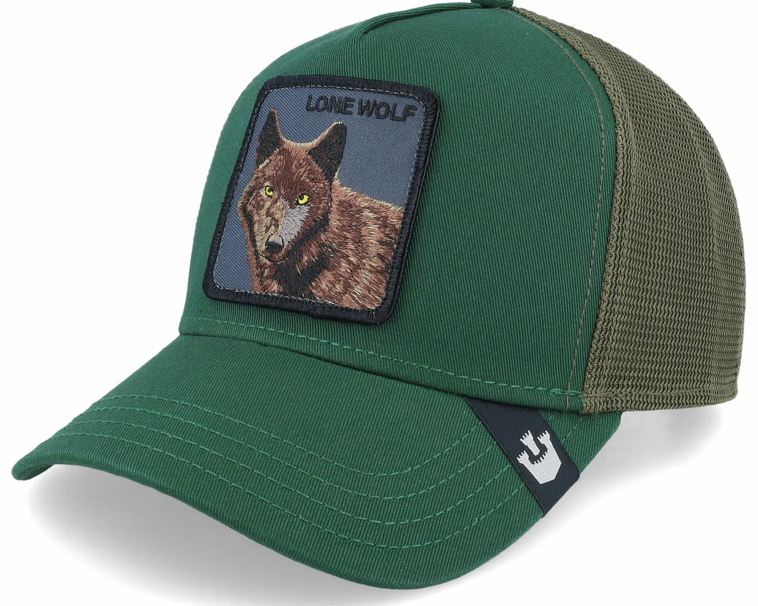 Goorin Bros. Premium Wolf Green Trucker - -Unisex Trucker