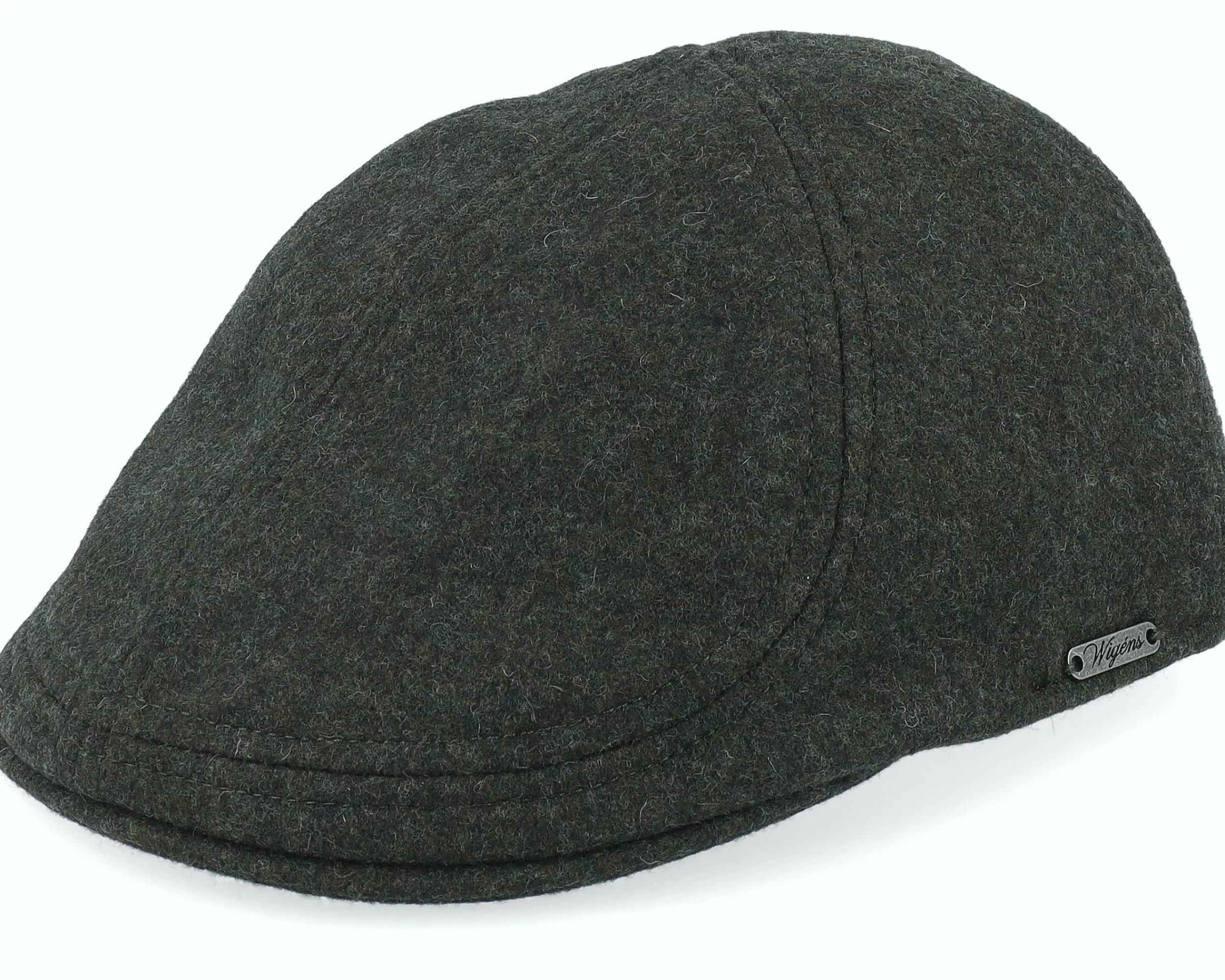 Wigéns Pub Cap Olive Melange Flat Cap - Wigens-Unisex Flat Caps