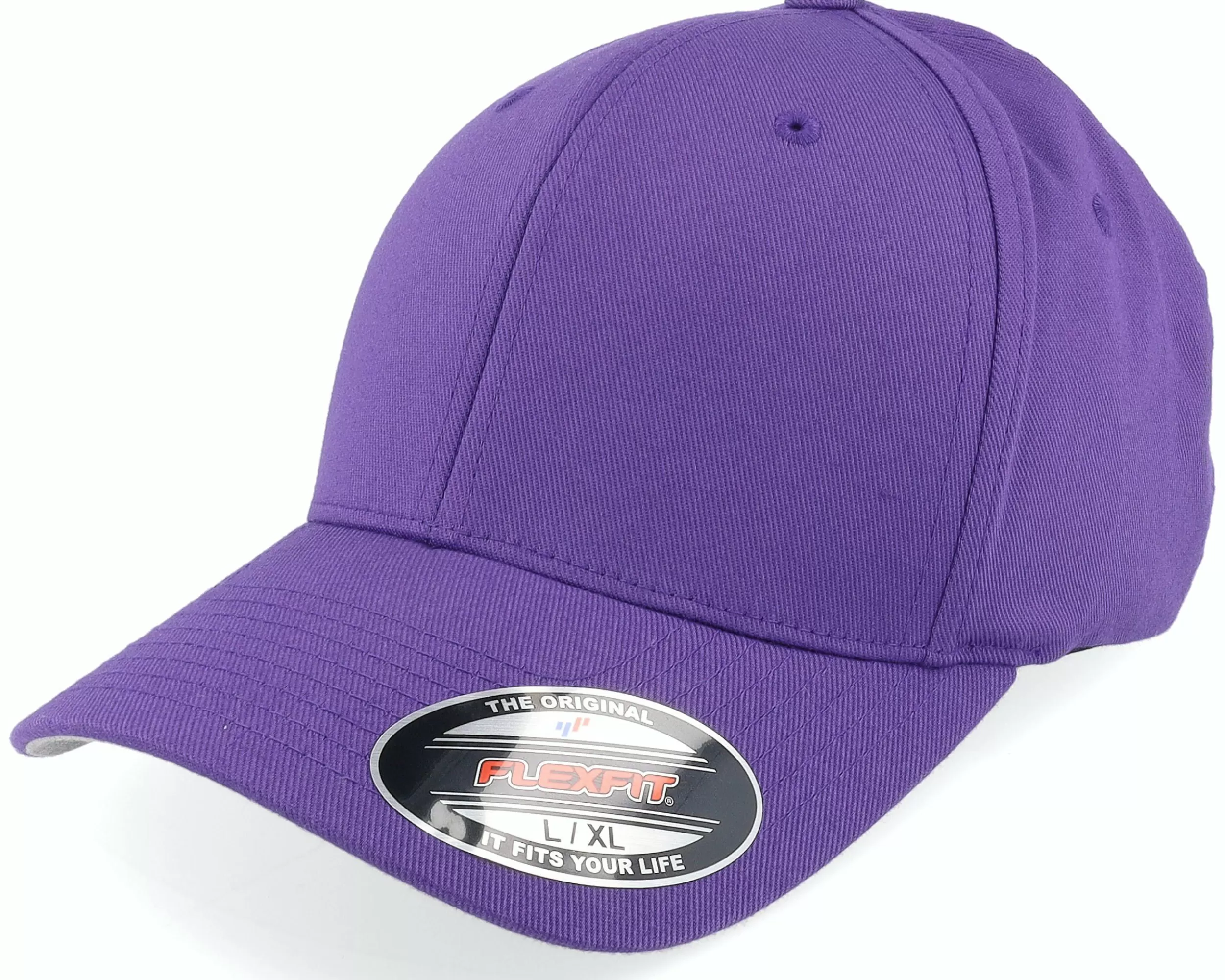 Flexfit Purple Wooly Combed - -Unisex Flexfit