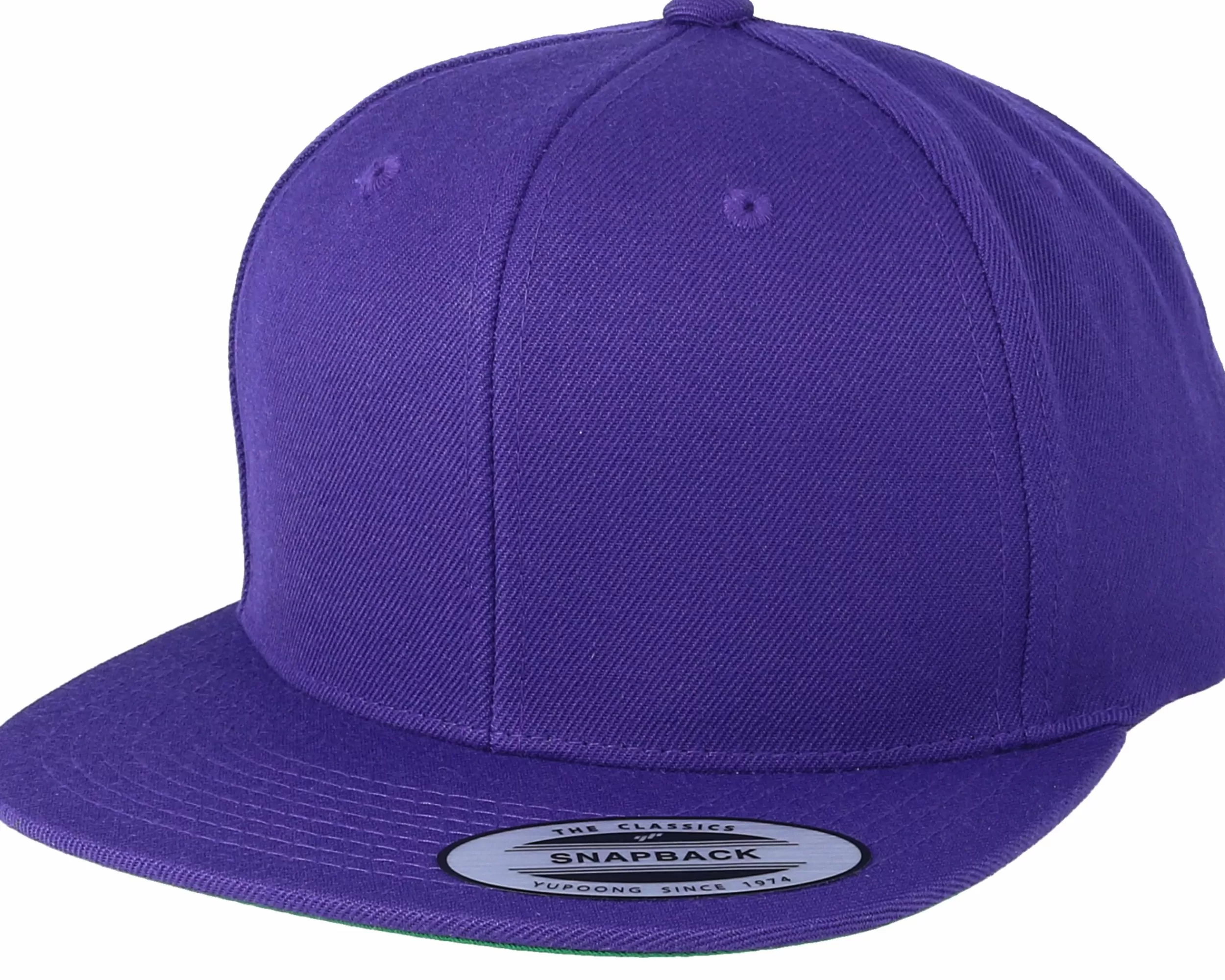 Yupoong Purple Snapback - -Unisex Snapback