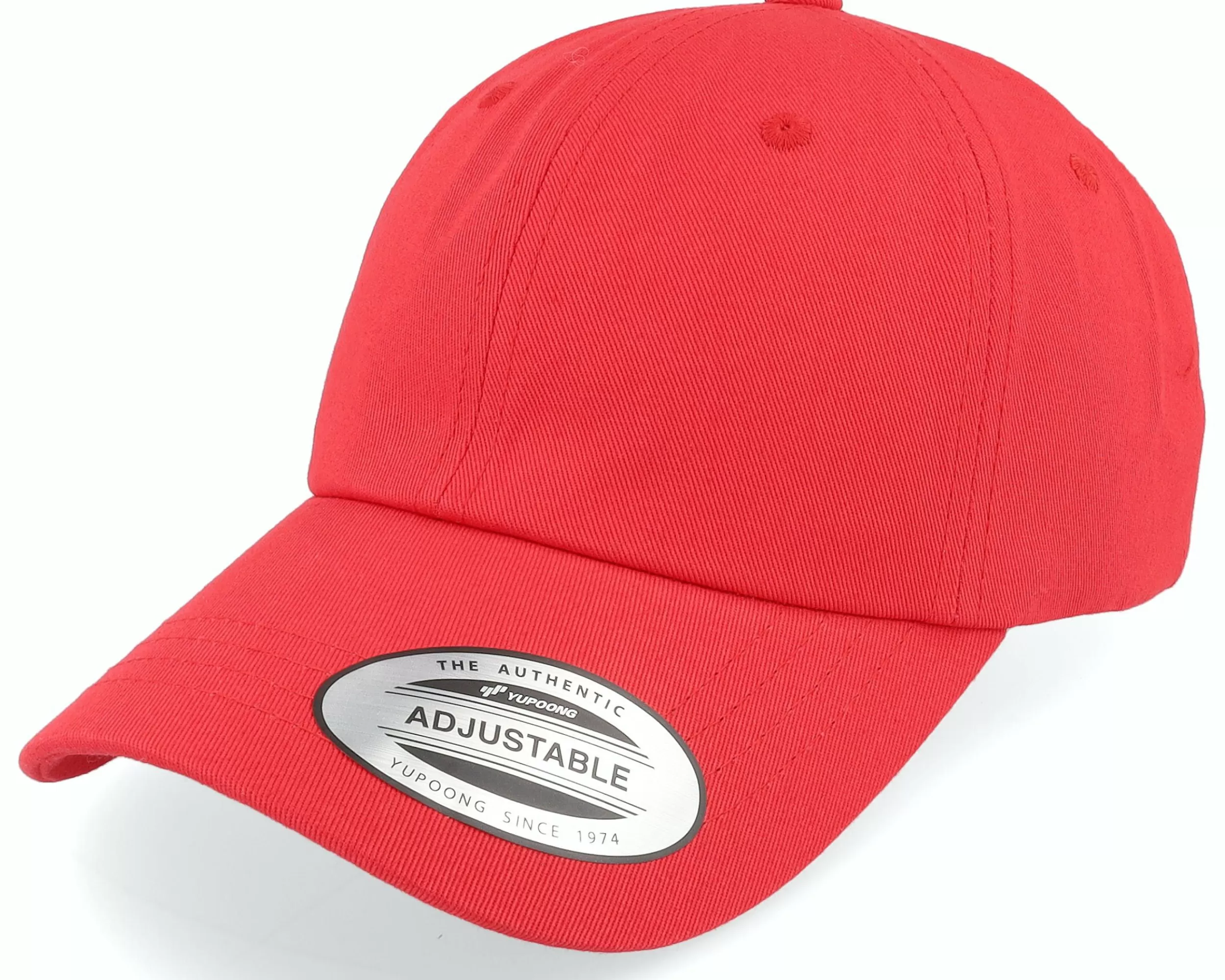 Yupoong Red Dad Cap - -Unisex Dad Cap