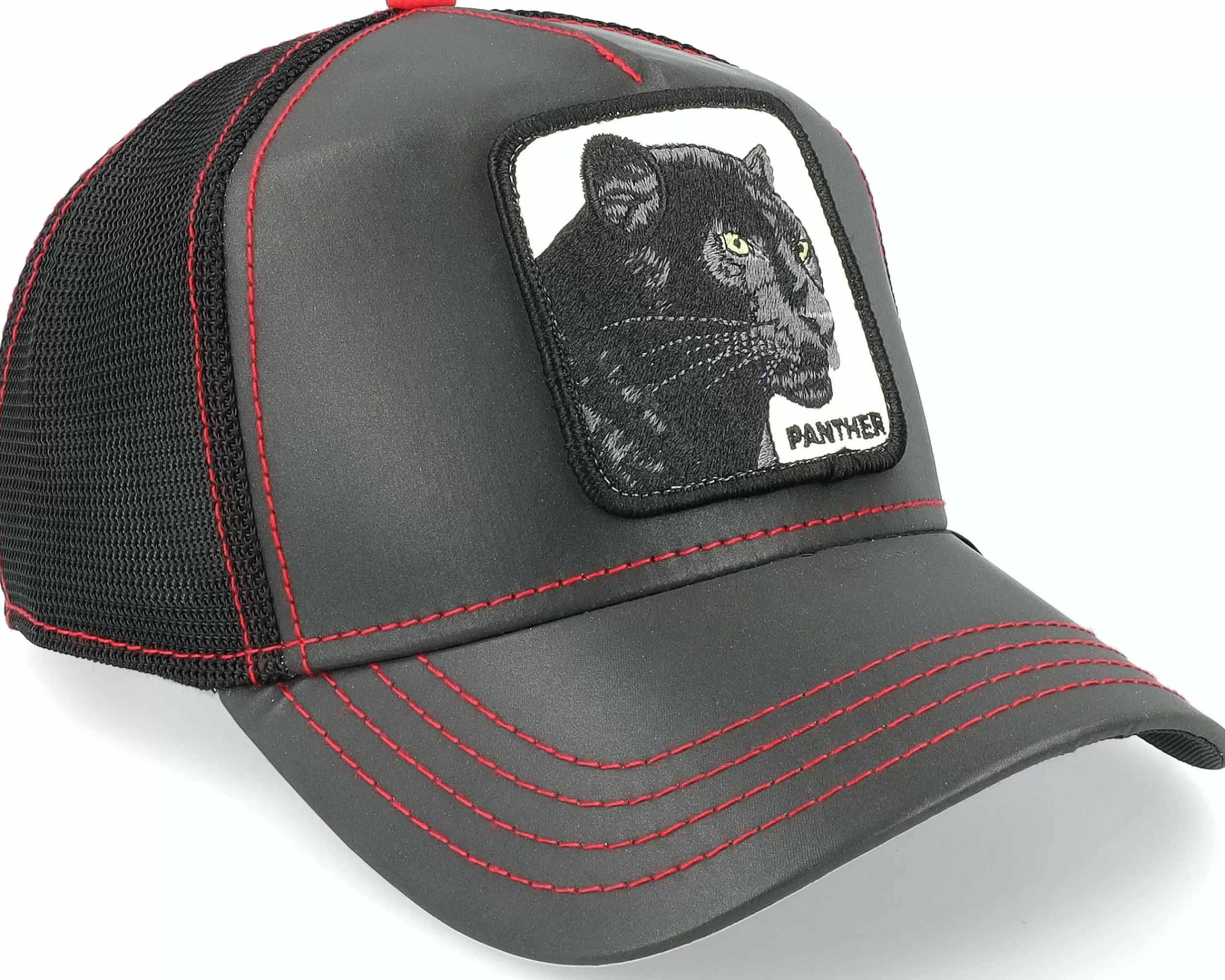 Goorin Bros. Reflective Panther Nights Black Trucker - -Unisex Trucker