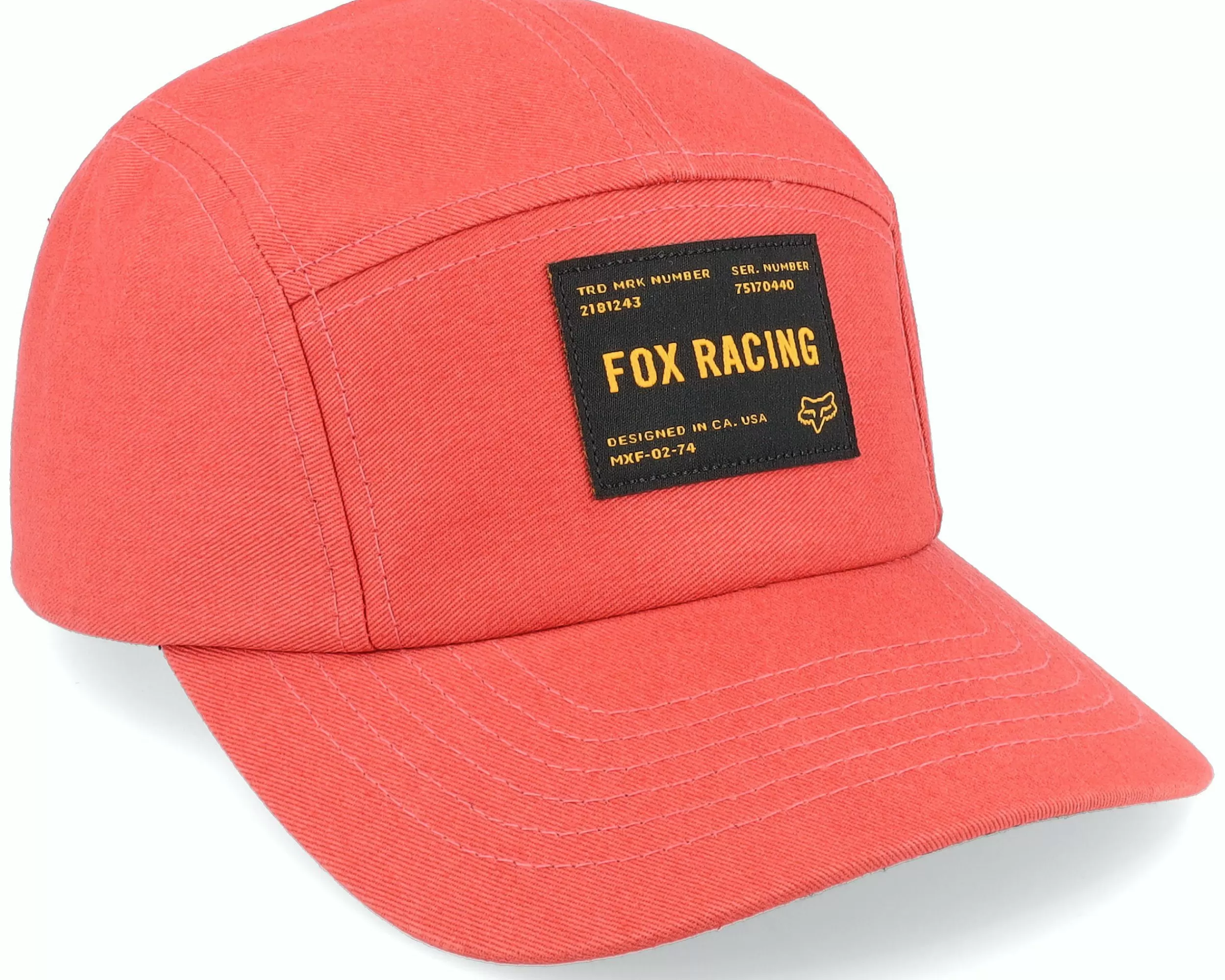 Fox Regiment Hat Red Clay 5-Panel - -Unisex 5-Panel