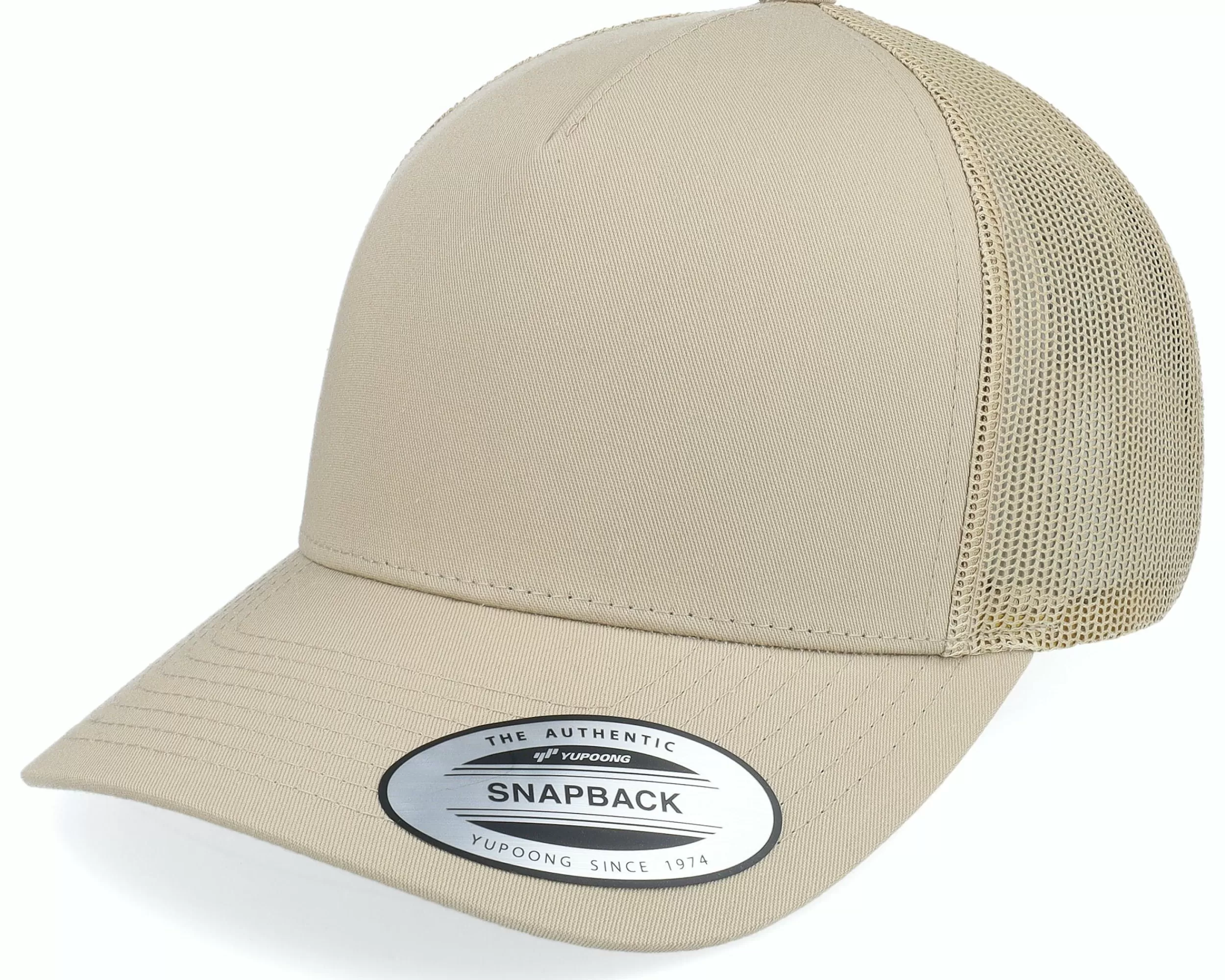 Yupoong Retro Khaki A-Frame Trucker - -Unisex Trucker