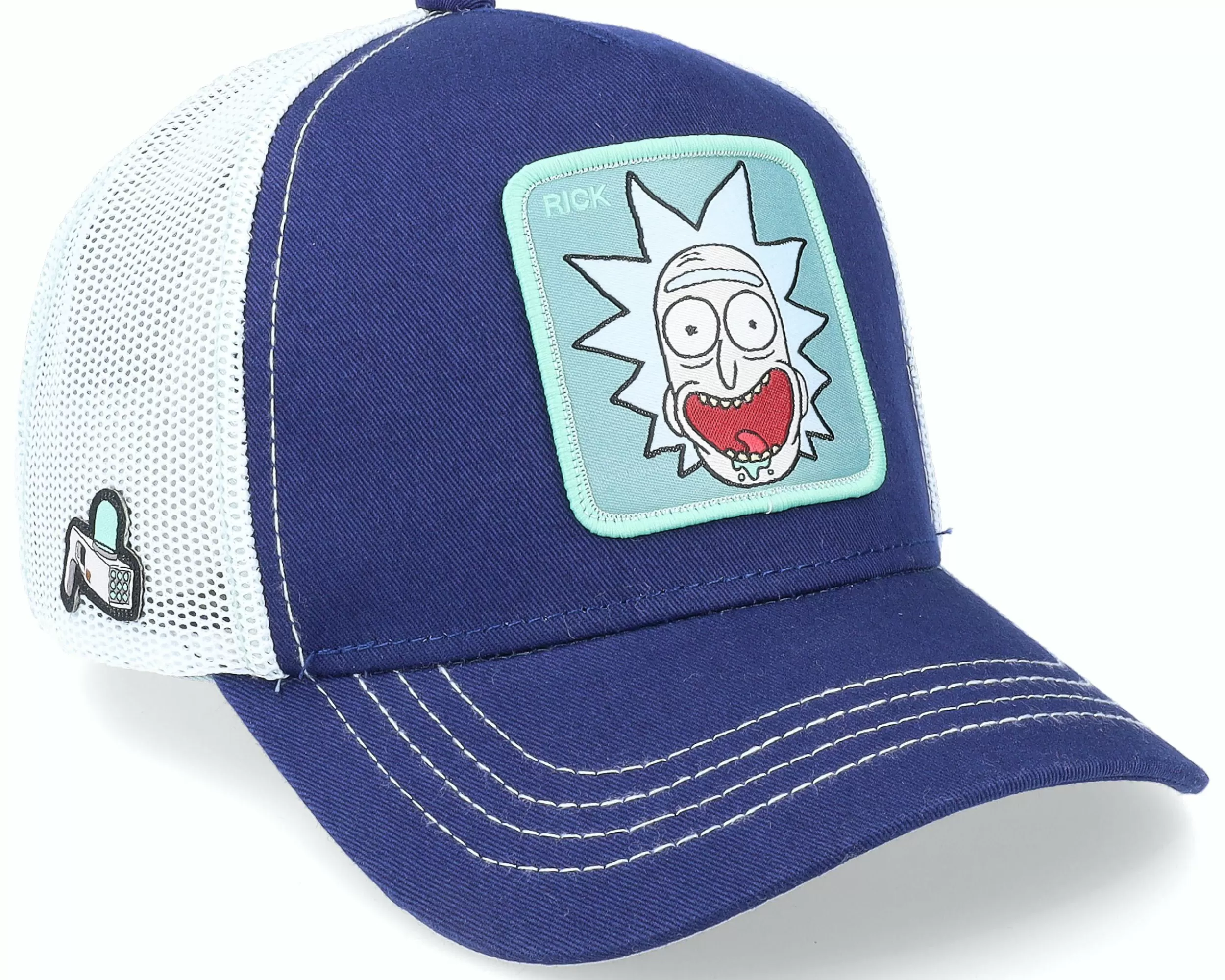 Capslab Rick & Morty Blue Trucker - -Unisex Trucker