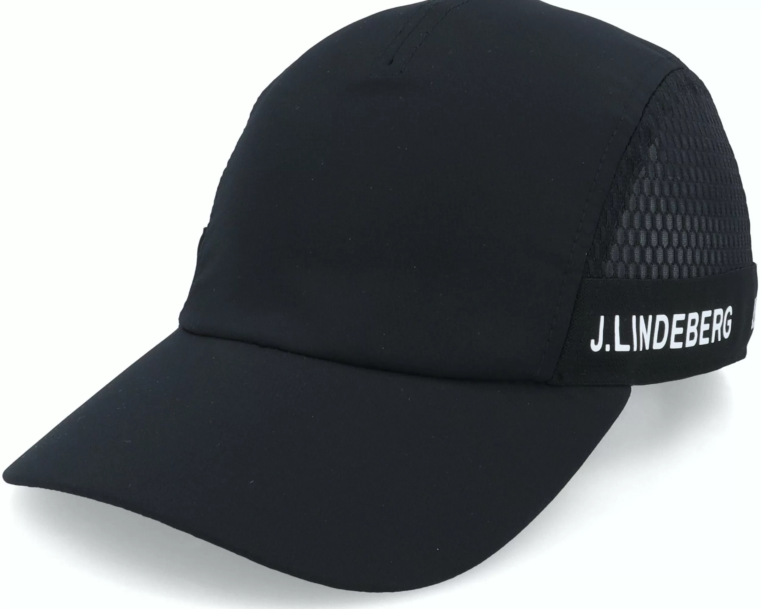 J.Lindeberg Rock Cap Black 5-Panel - -Unisex 5-Panel