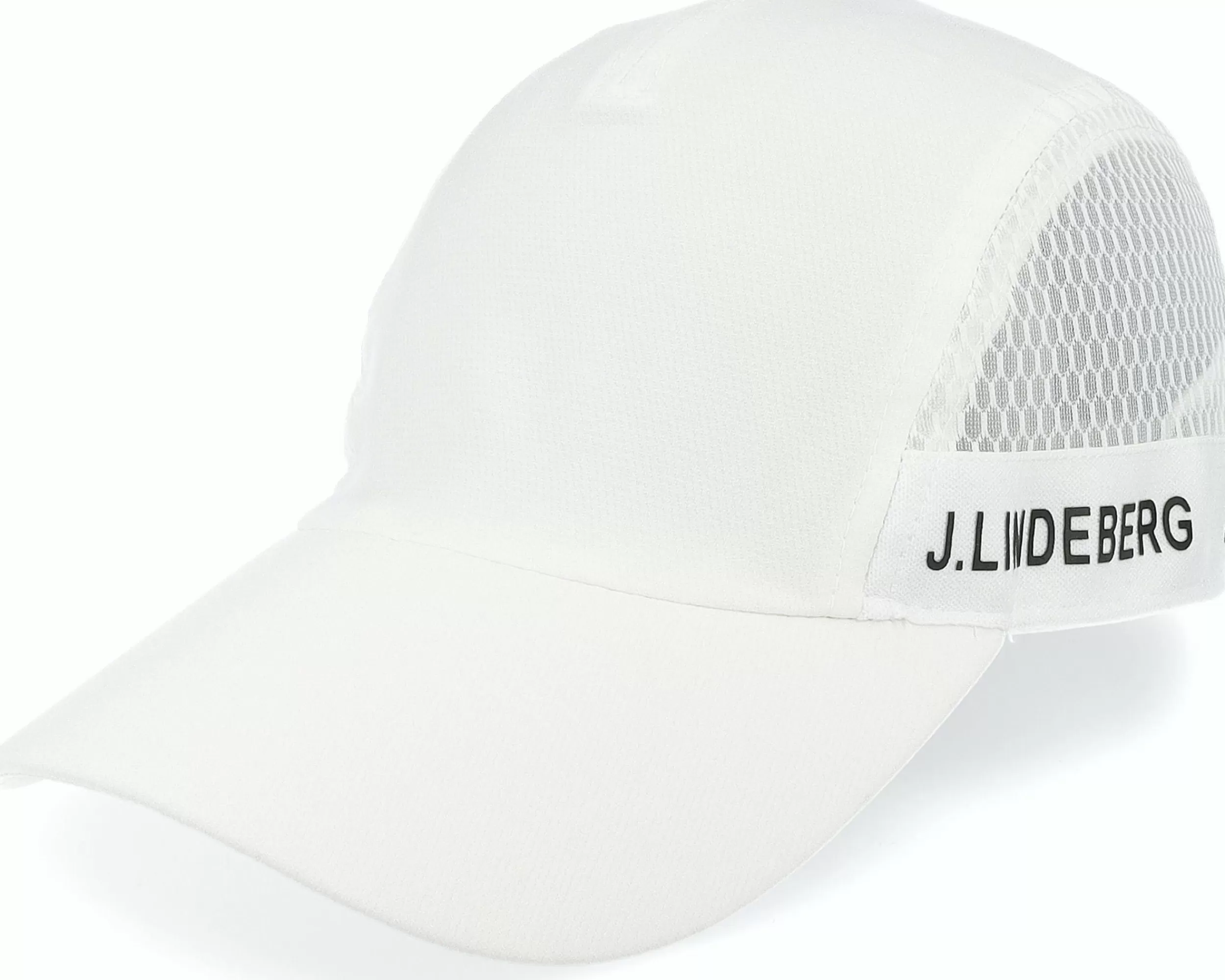 J.Lindeberg Rock Cap White Adjustable - -Unisex 5-Panel