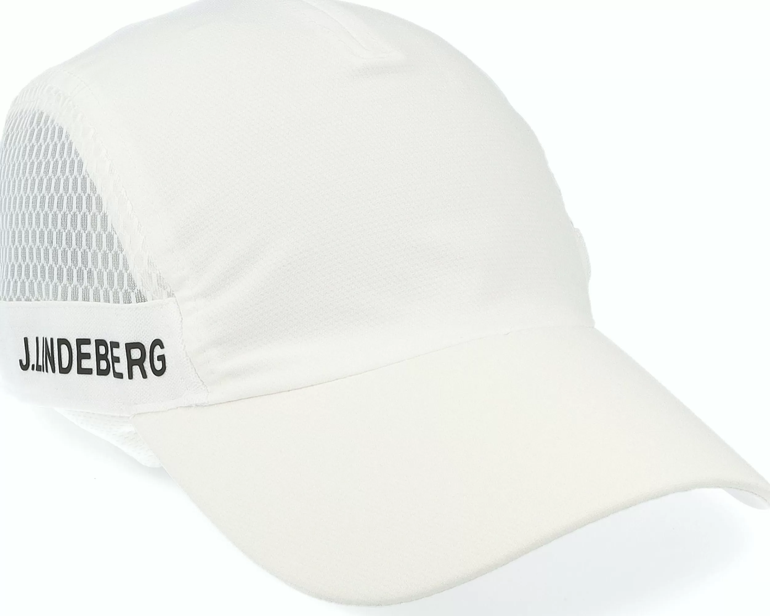 J.Lindeberg Rock Cap White Adjustable - -Unisex 5-Panel