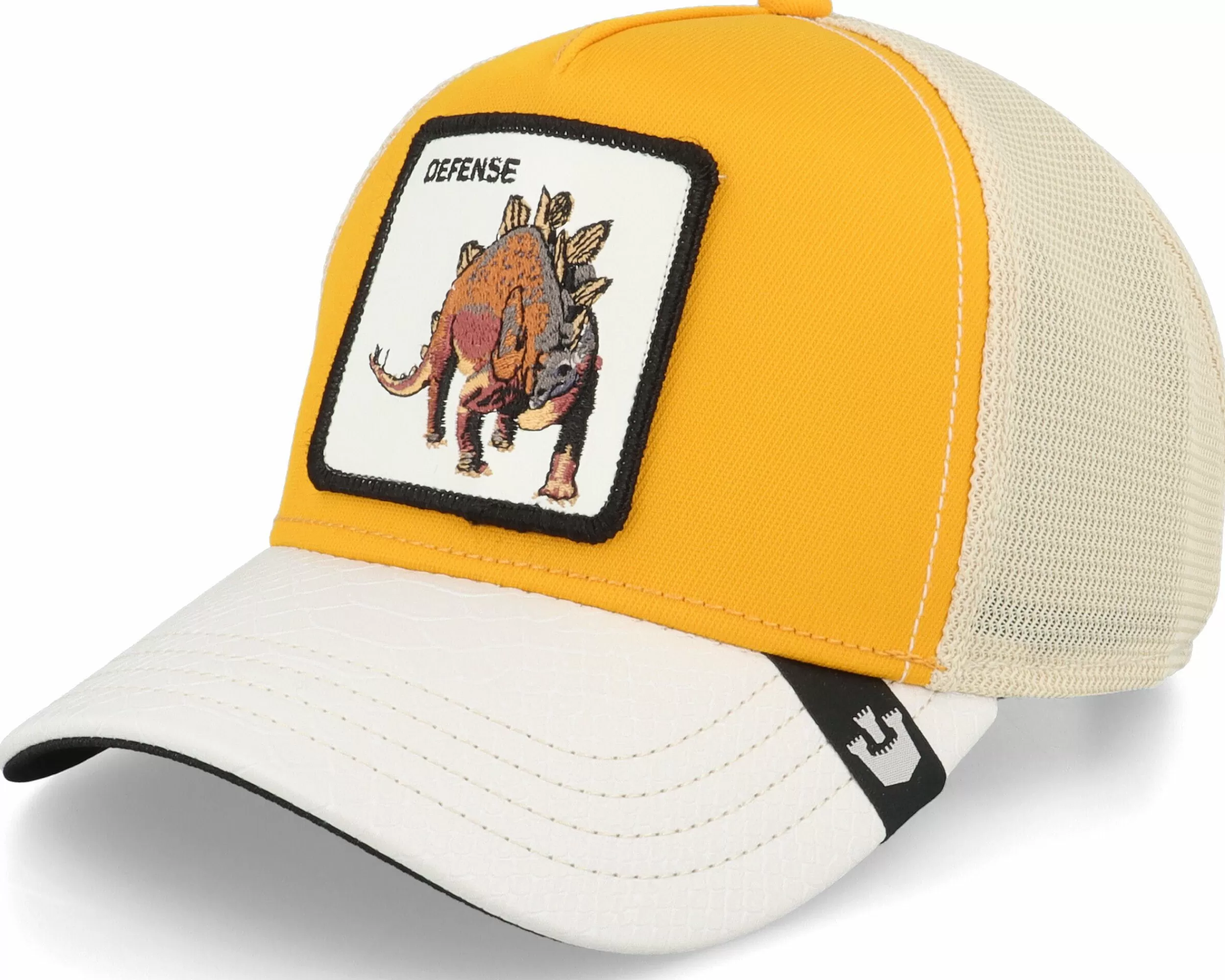 Goorin Bros. Roofed Lizard Yellow Dino Trucker - -Unisex Trucker