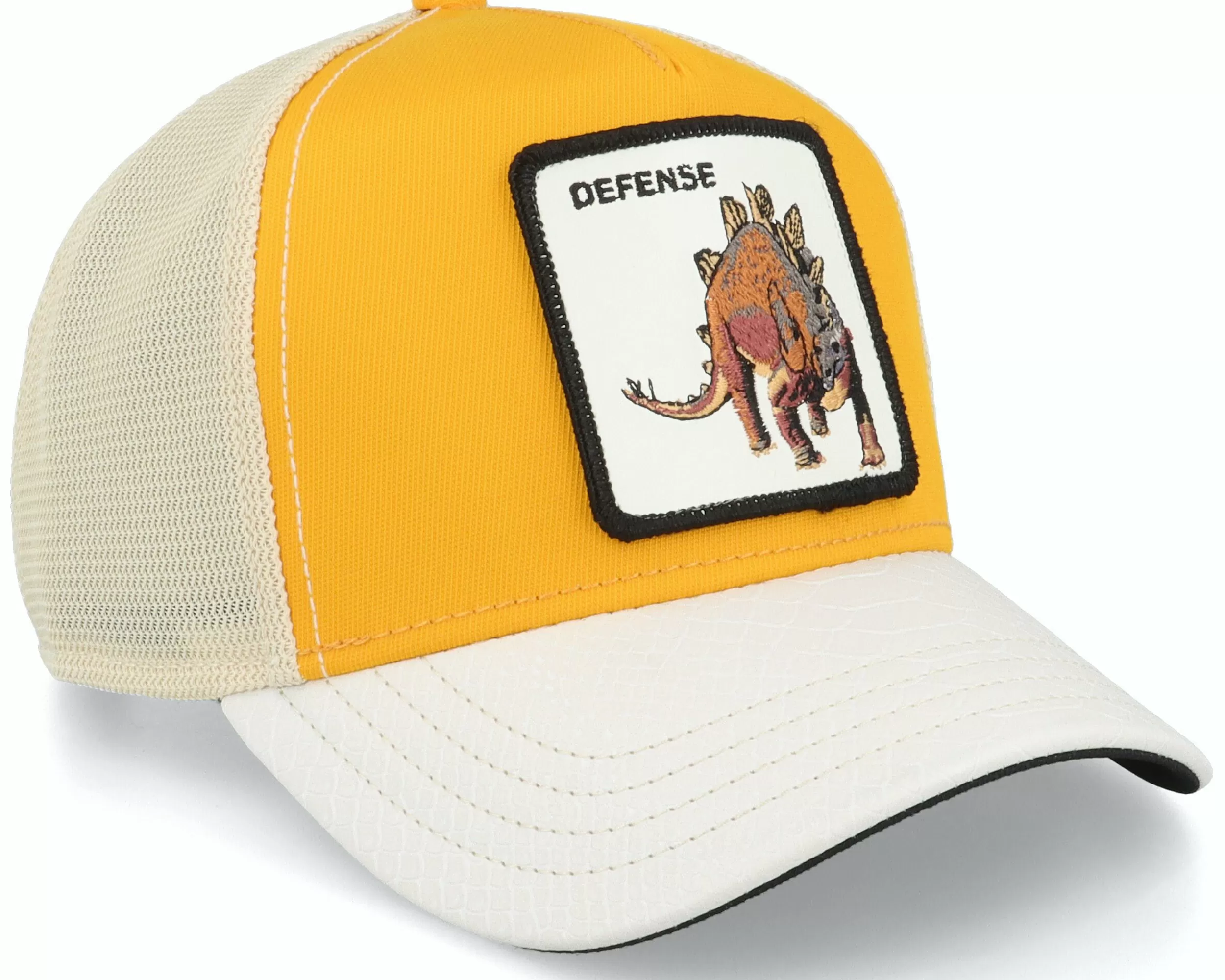 Goorin Bros. Roofed Lizard Yellow Dino Trucker - -Unisex Trucker