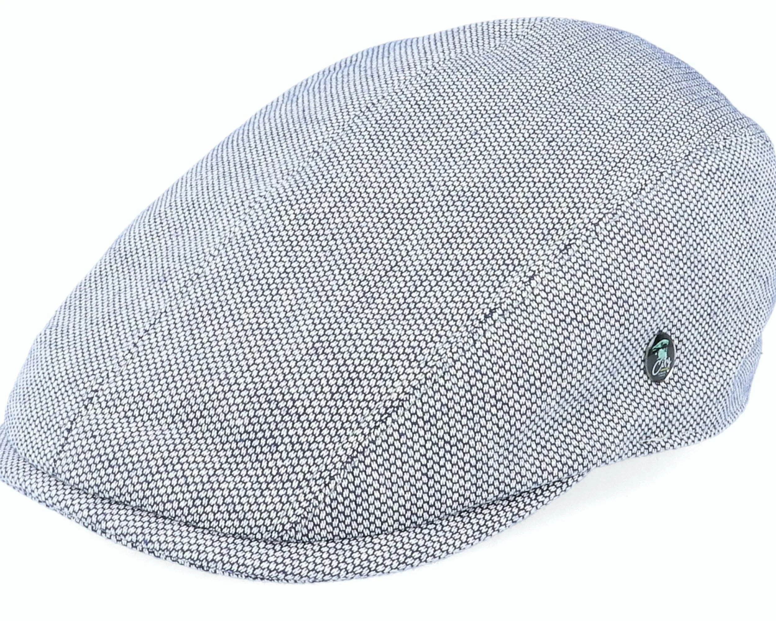 City Sport S44 Fantasie White/Navy Flat Cap - -Unisex Flat Caps