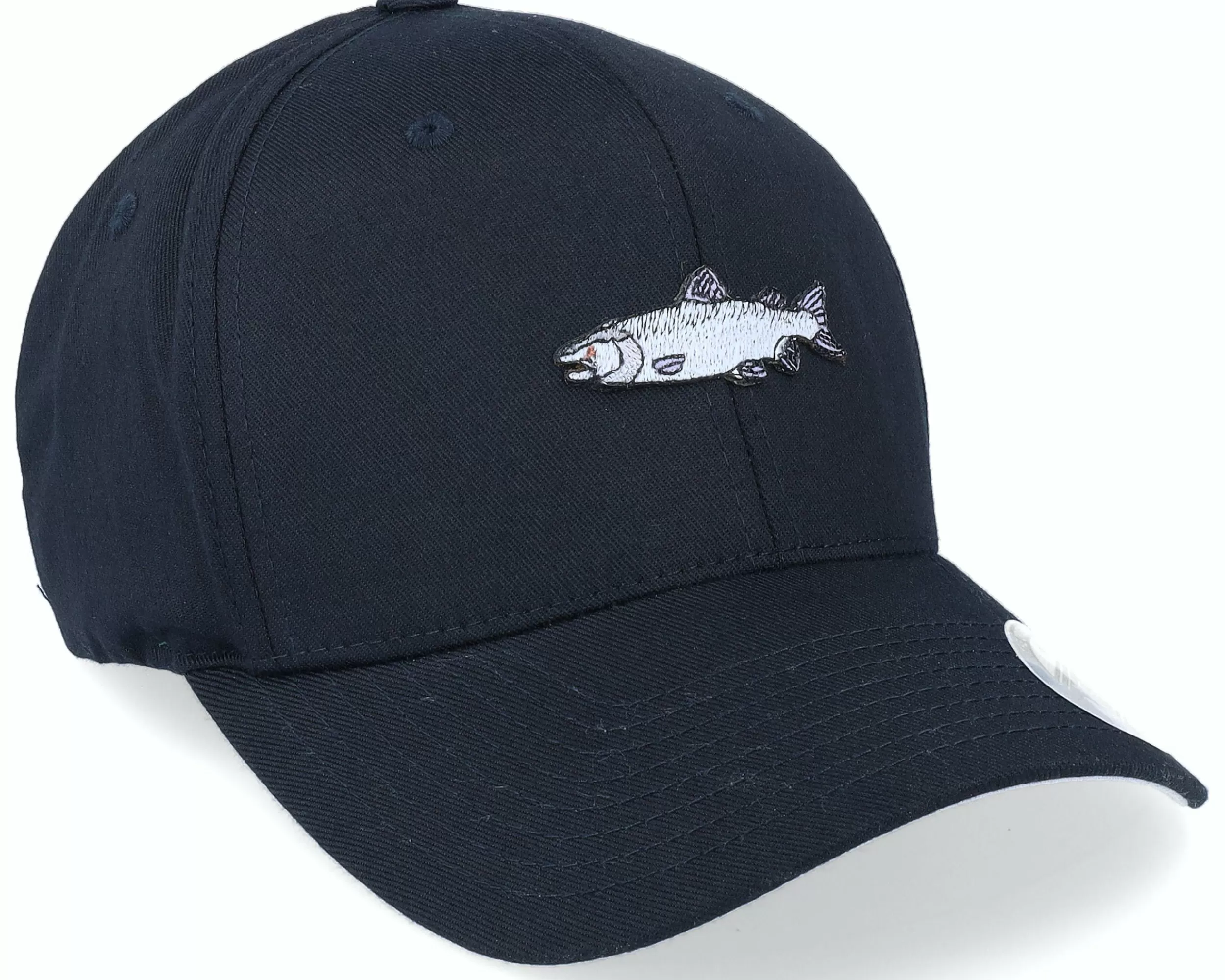 Skillfish Salmon Fish Black Flexfit - -Unisex Flexfit