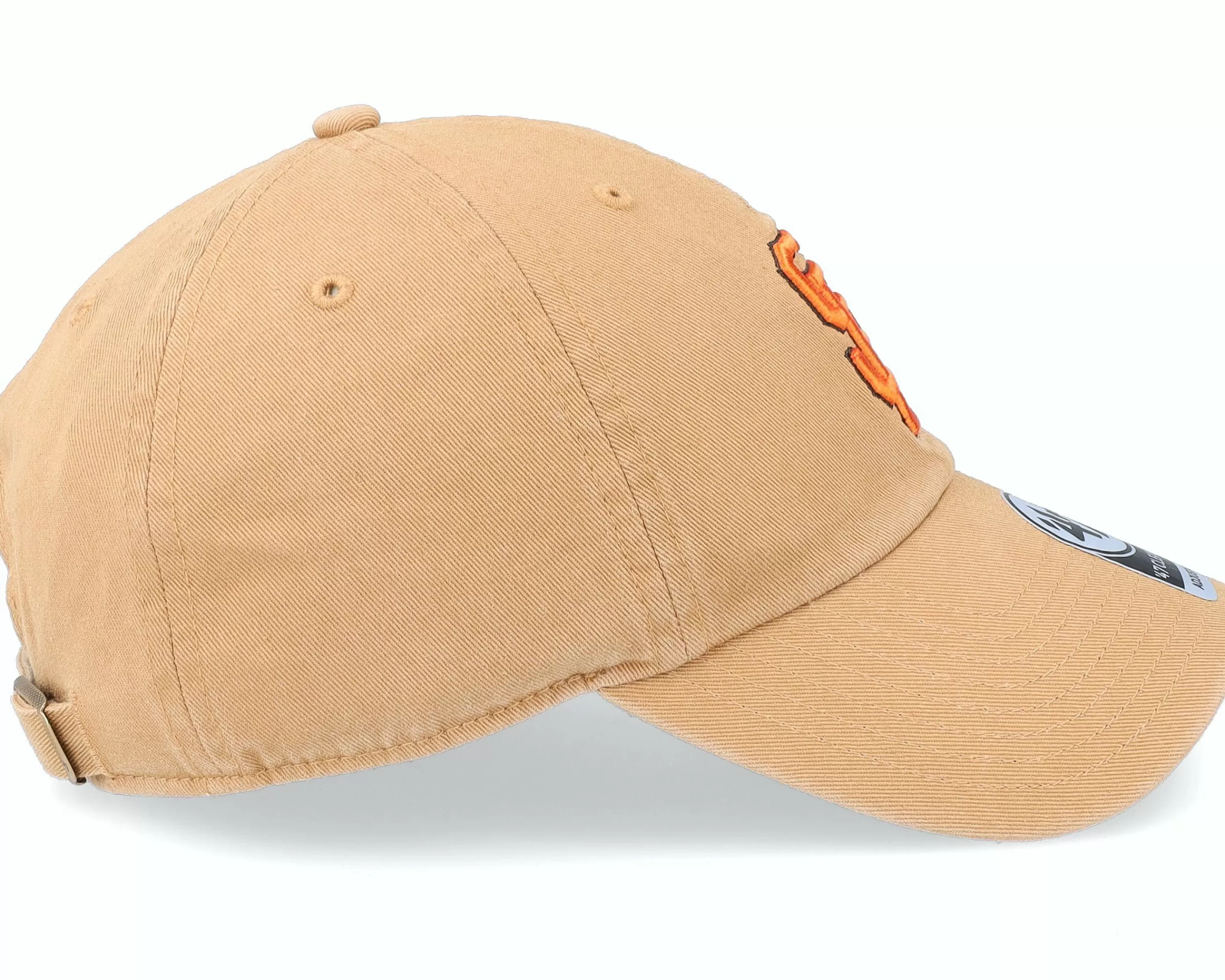47 Brand San Francisco Giants Mlb Clean Up Camel Dad Cap - -Unisex Dad Cap