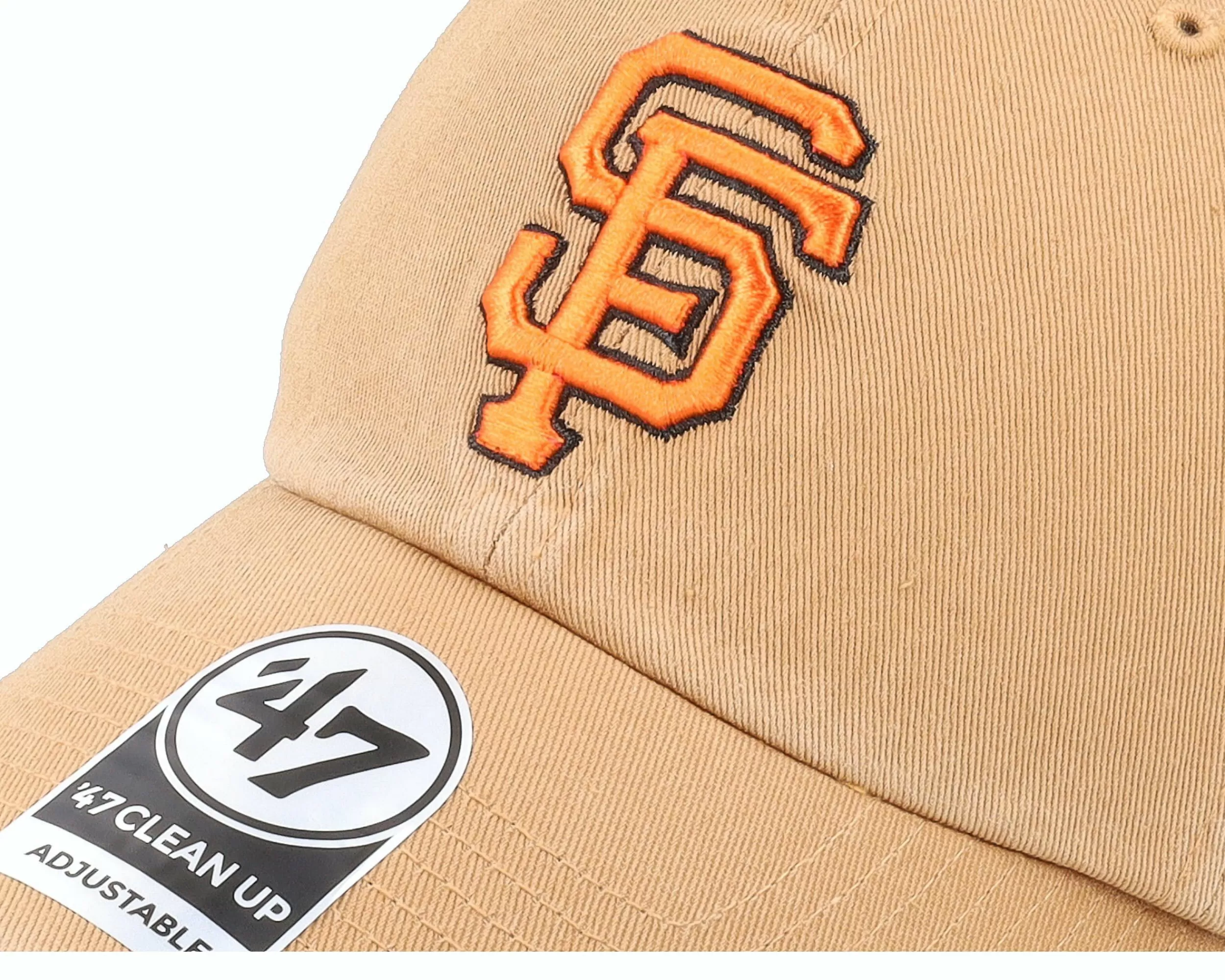 47 Brand San Francisco Giants Mlb Clean Up Camel Dad Cap - -Unisex Dad Cap