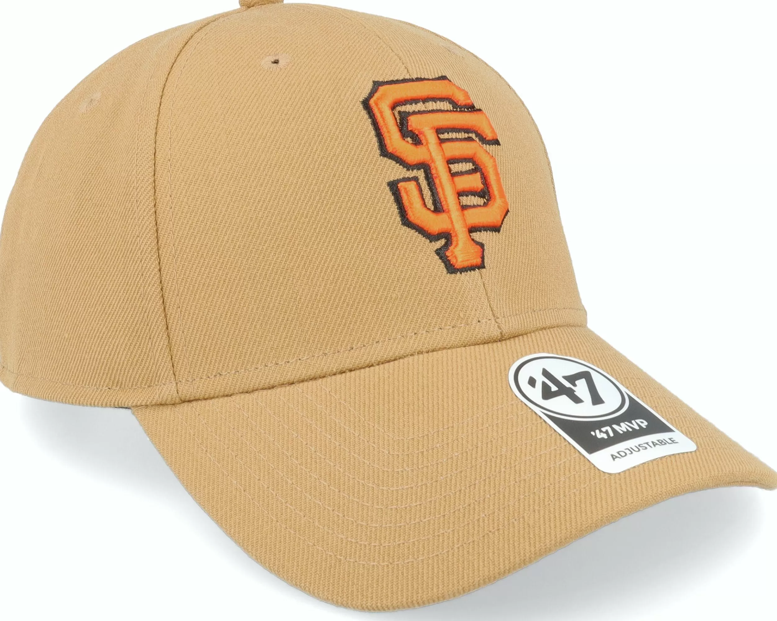 47 Brand San Francisco Giants Mvp Camel Adjustable - -Unisex Adjustable