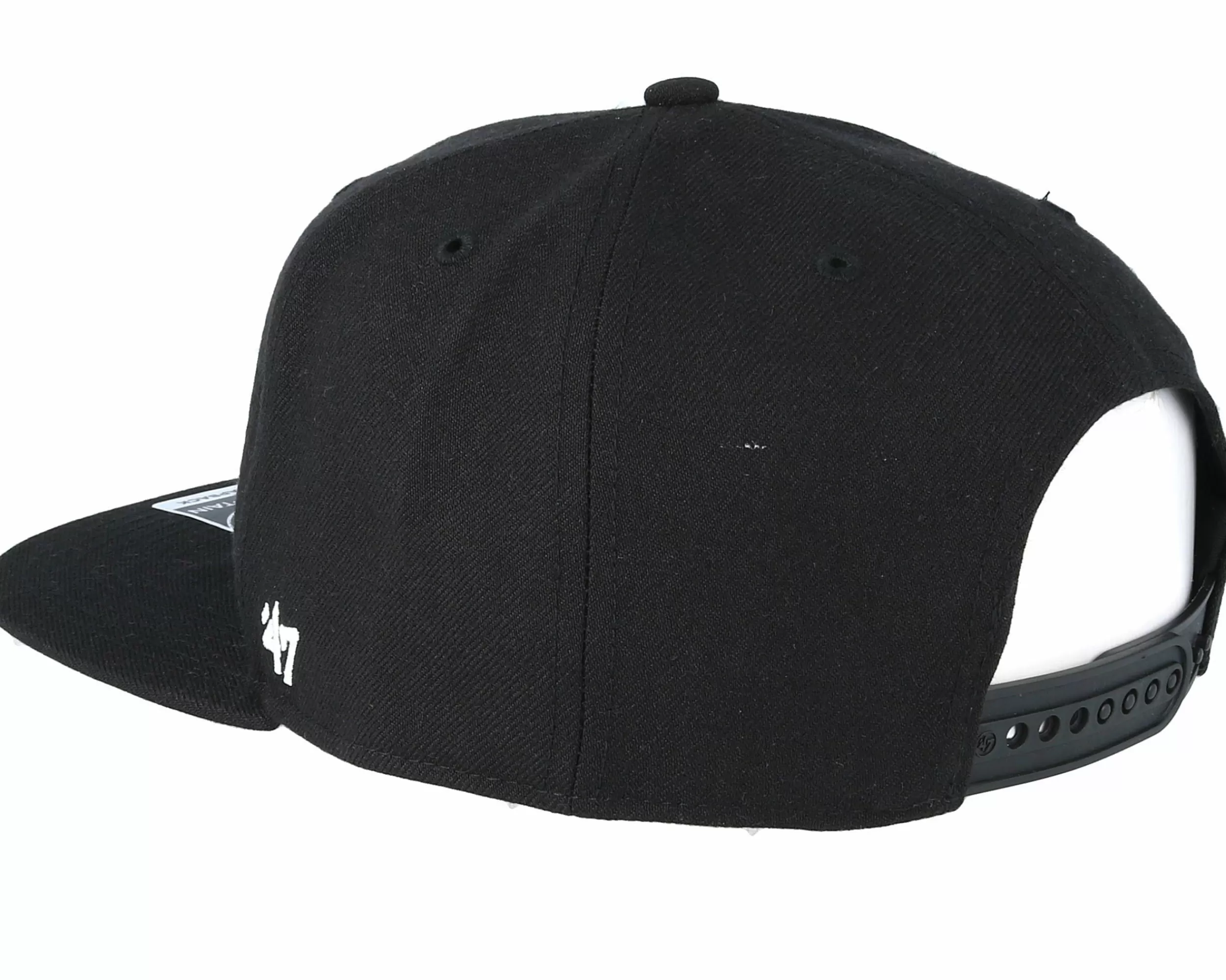 47 Brand San Jose Sharks No Shot 47 Captain Black Snapback - -Unisex Snapback