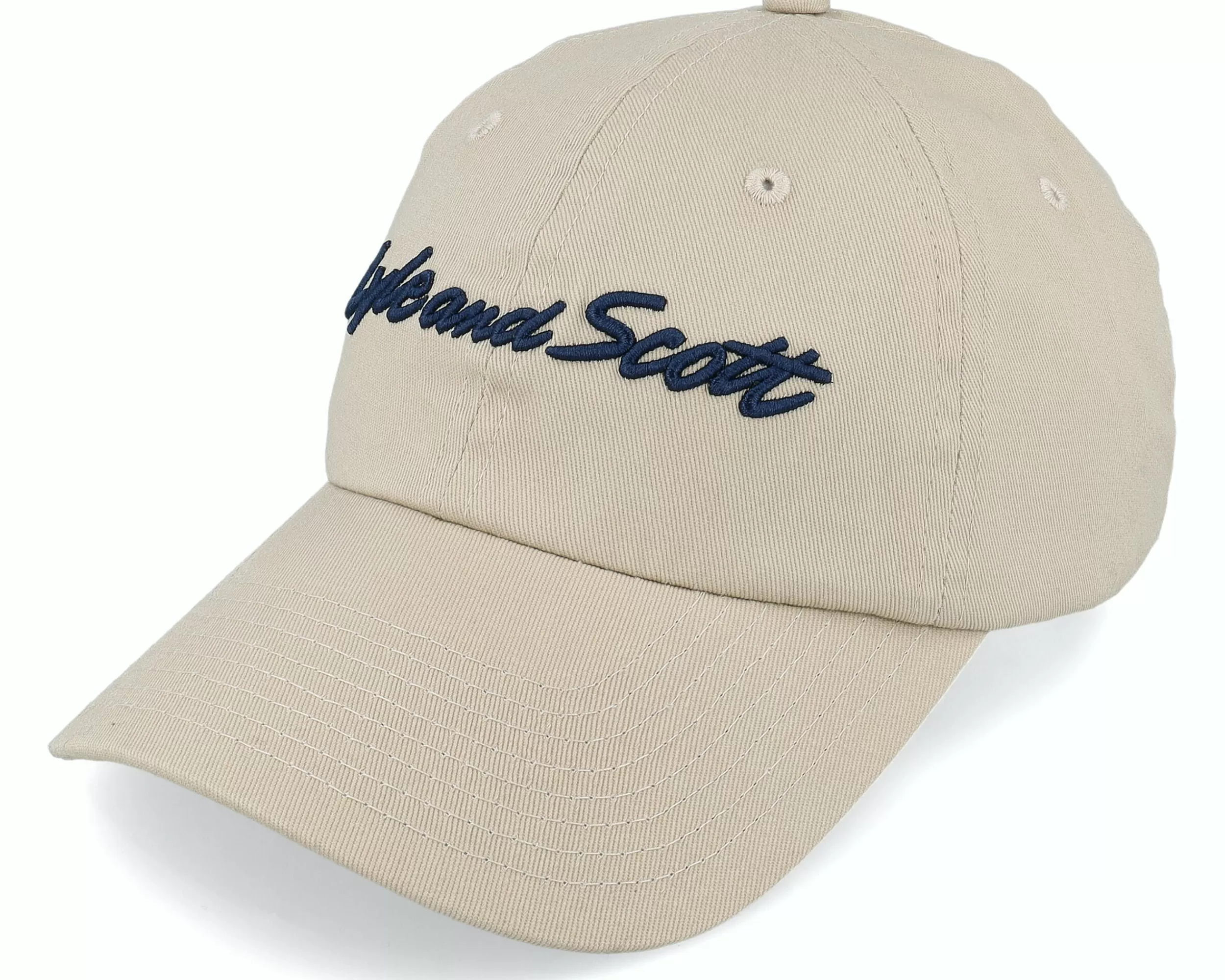 Lyle & Scott Script Embroidery Baseball Cap Viaduct Dad Cap - -Unisex Dad Cap