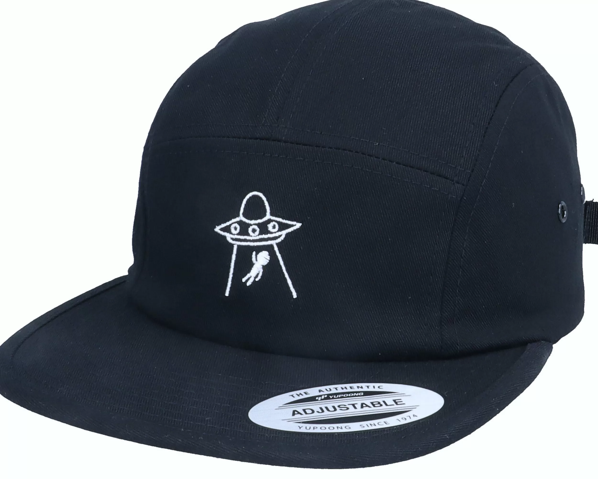 Abducted See You Later Ufo Black 5-Panel - -Unisex 5-Panel