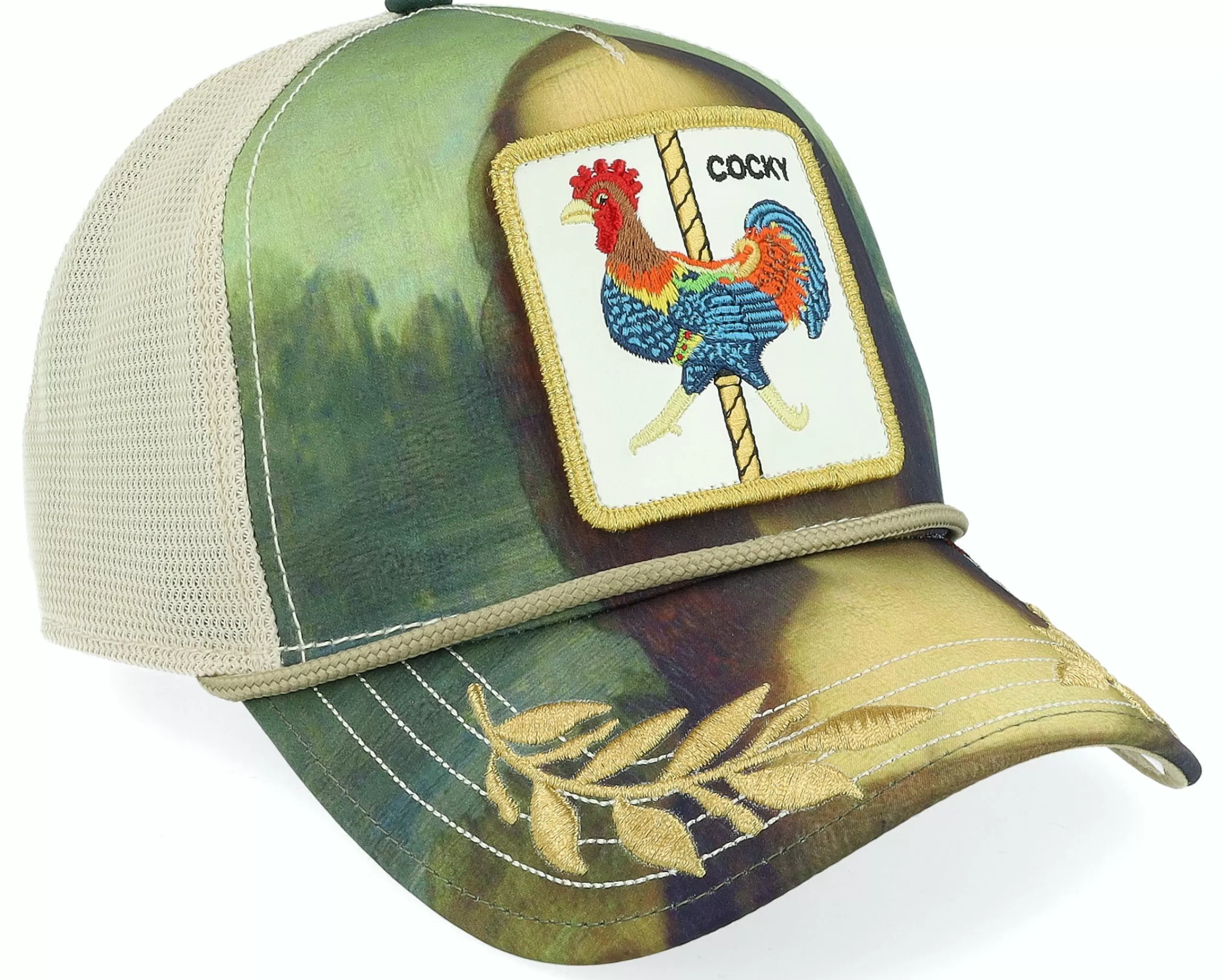 Goorin Bros. Sicut Mentula Carousel Stone Trucker - -Unisex Trucker